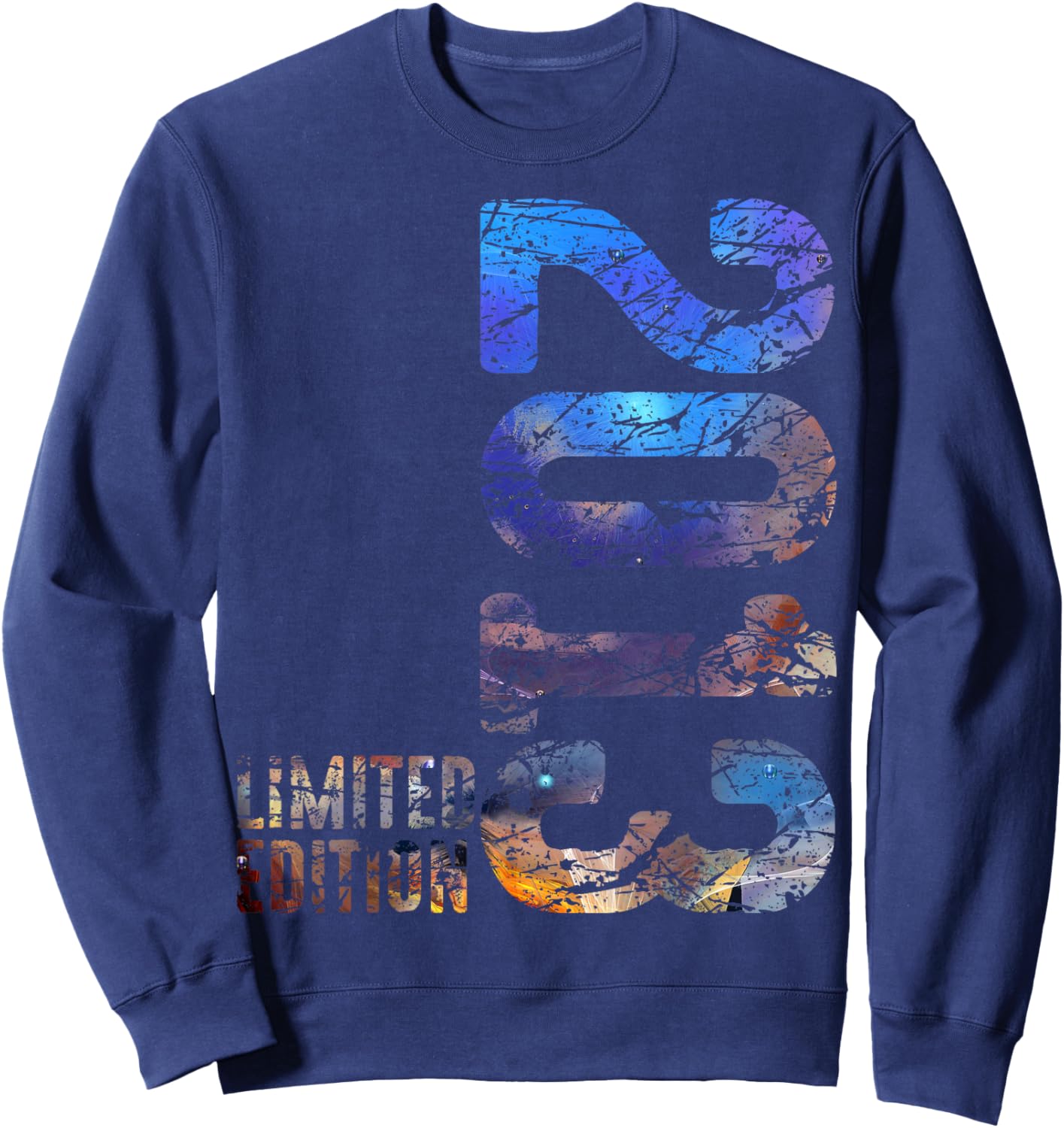 13th Birthday Boy Girl 13 Years 2013 Gift Funny Sweatshirt - Sweatshirt | Navy