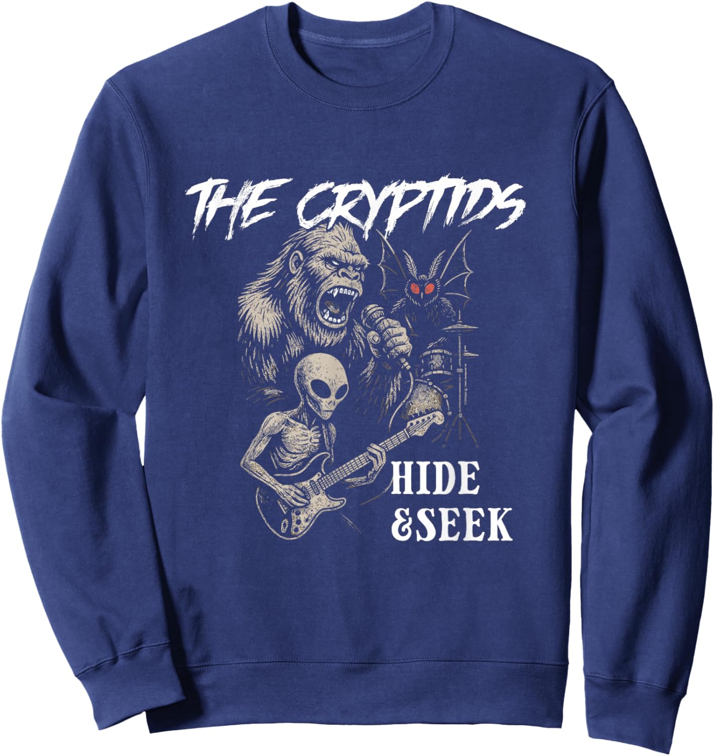 The Cryptids Sweatshirt - Sweatshirt | Navy