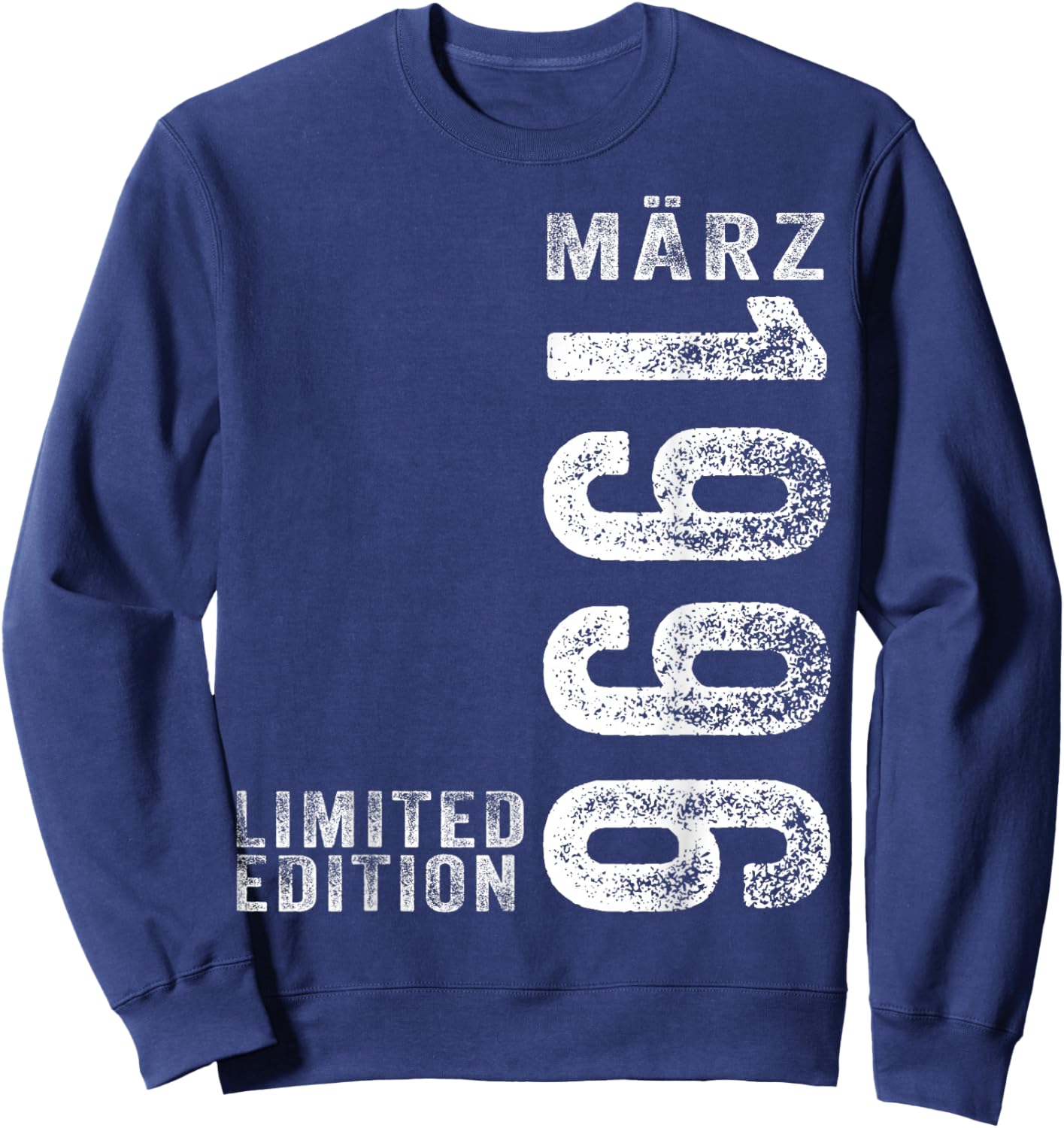 March 1996 Man Woman 30th Birthday Limited Edition Sweatshirt - Sweatshirt | Navy