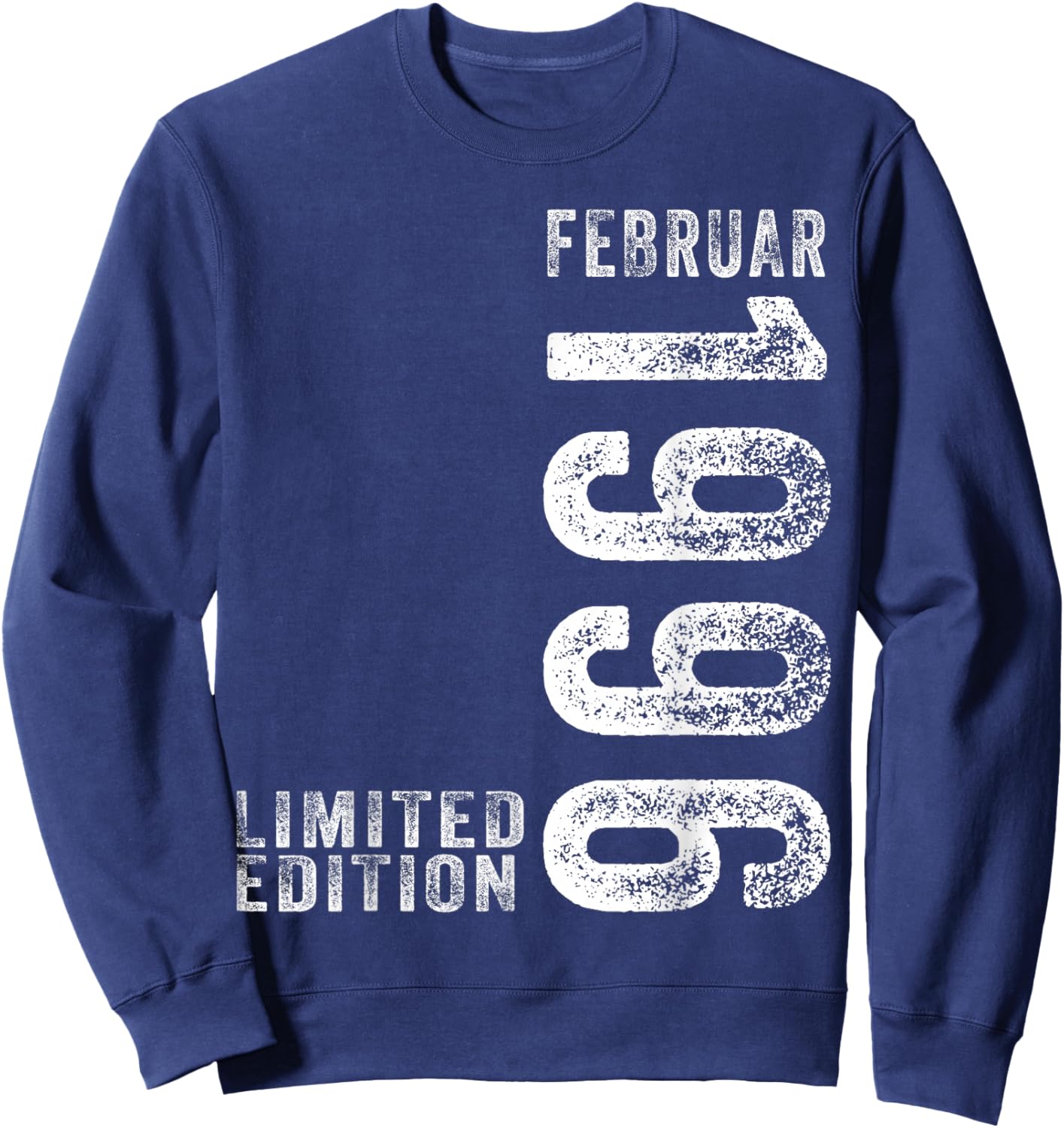 February 1996 Man Woman 30th Birthday Limited Edition Sweatshirt - Sweatshirt | Navy