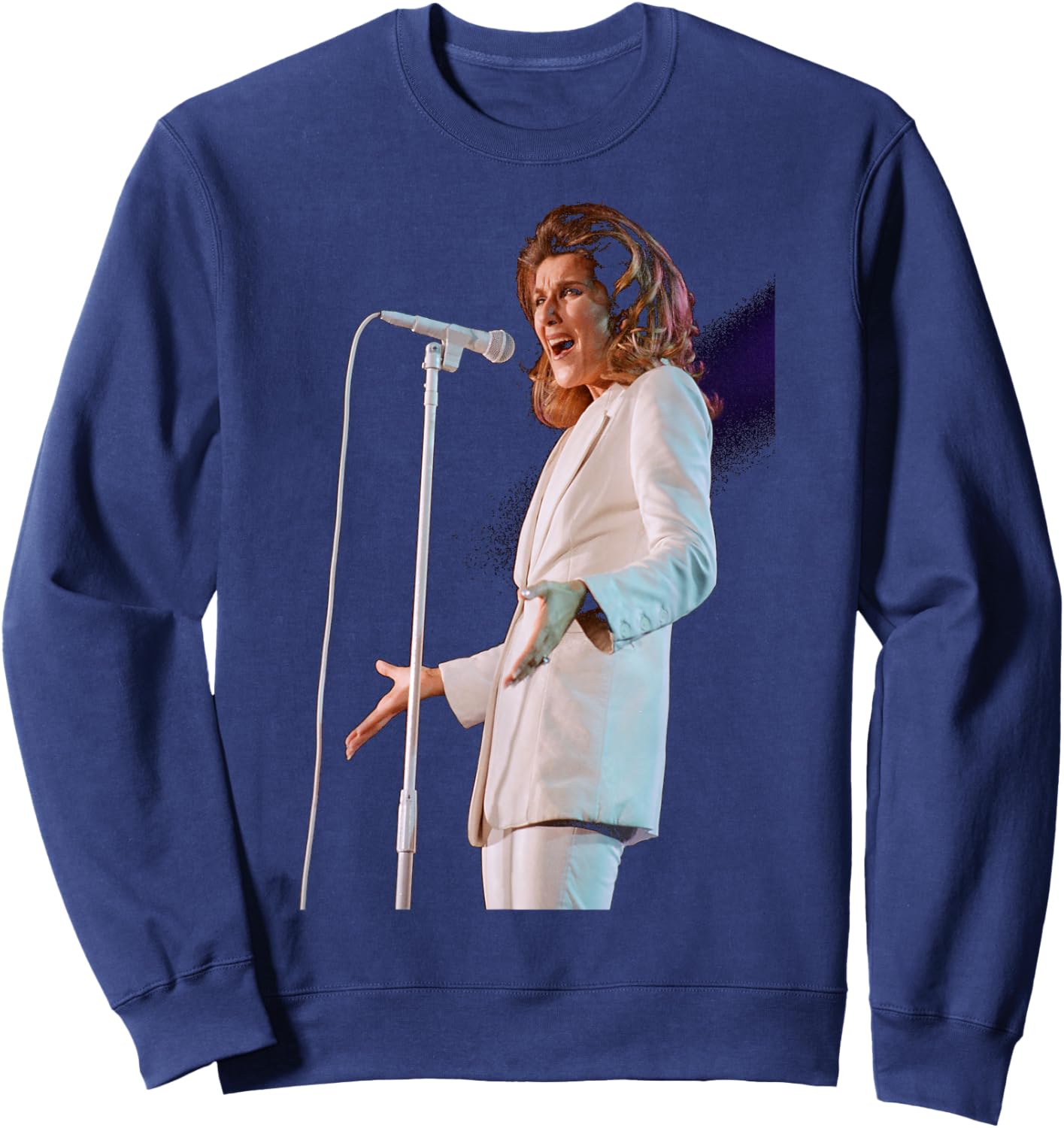 Celine Dion Falling Into You World Tour Live 1996 Sweatshirt - Sweatshirt | Navy
