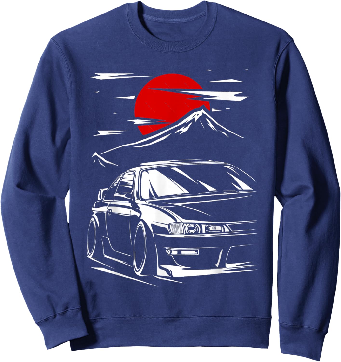 Silvia s14 lover sport car Sweatshirt - Sweatshirt | Navy