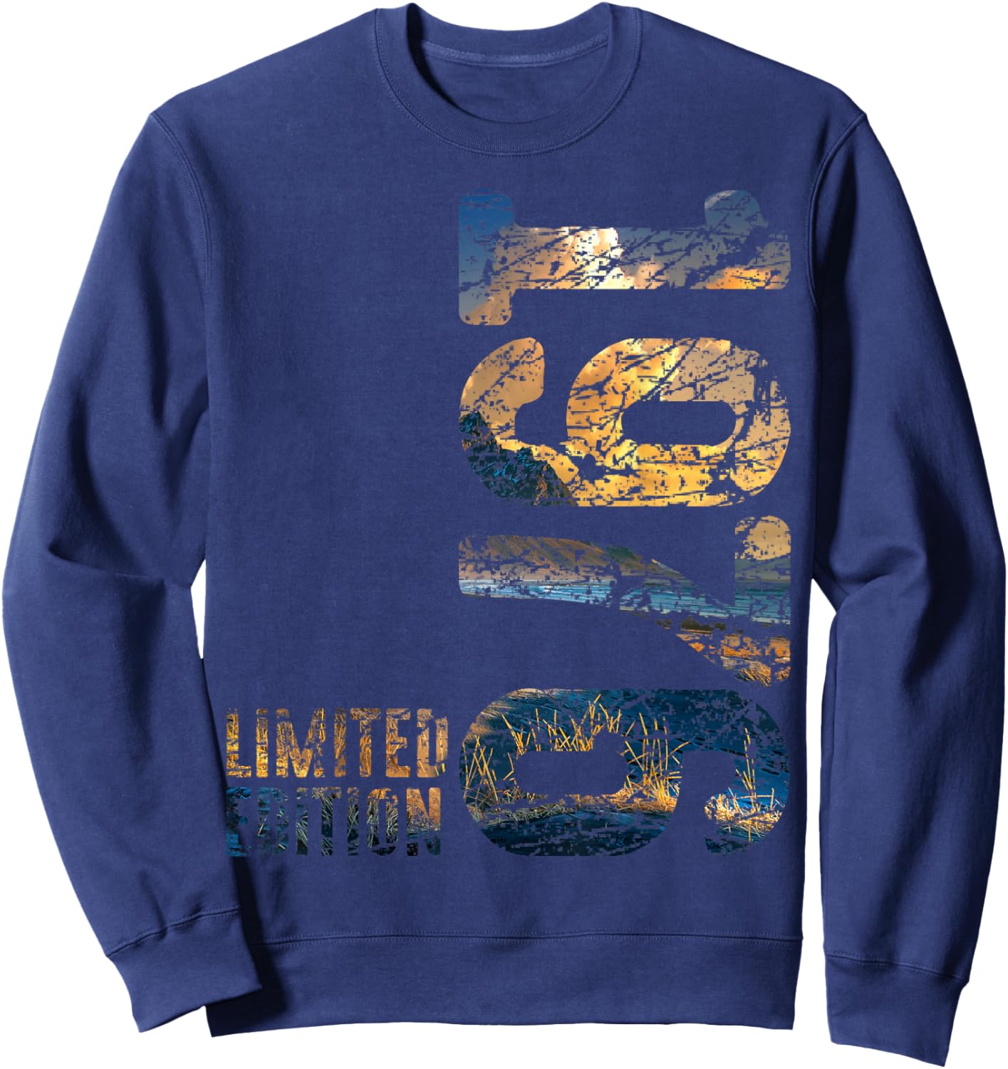 50th Birthday Man Woman 50 Years 1976 Decorative Gift Funny Sweatshirt - Sweatshirt | Navy