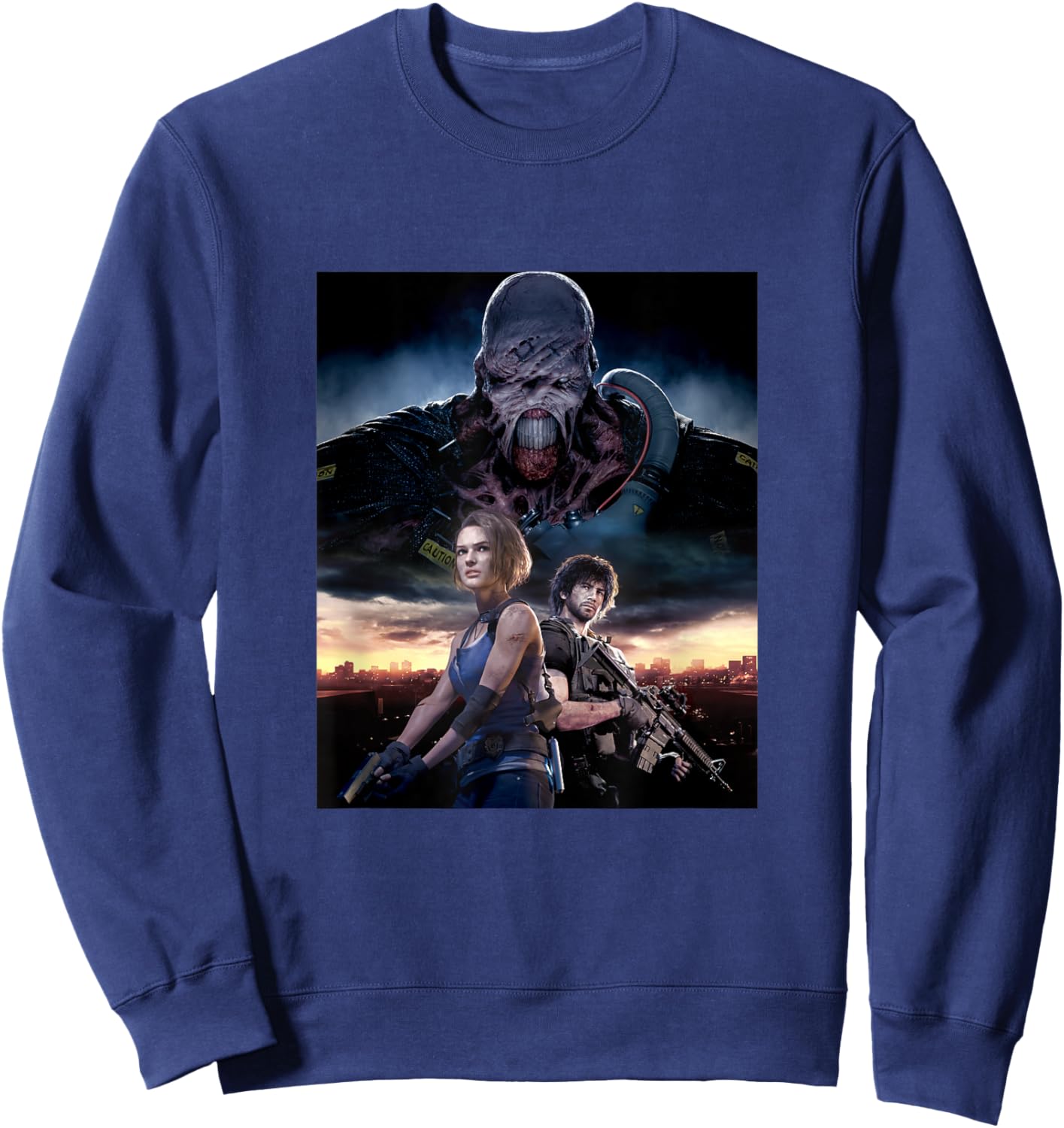Resident Evil 3 Main Art FP Sweatshirt - Sweatshirt | Navy