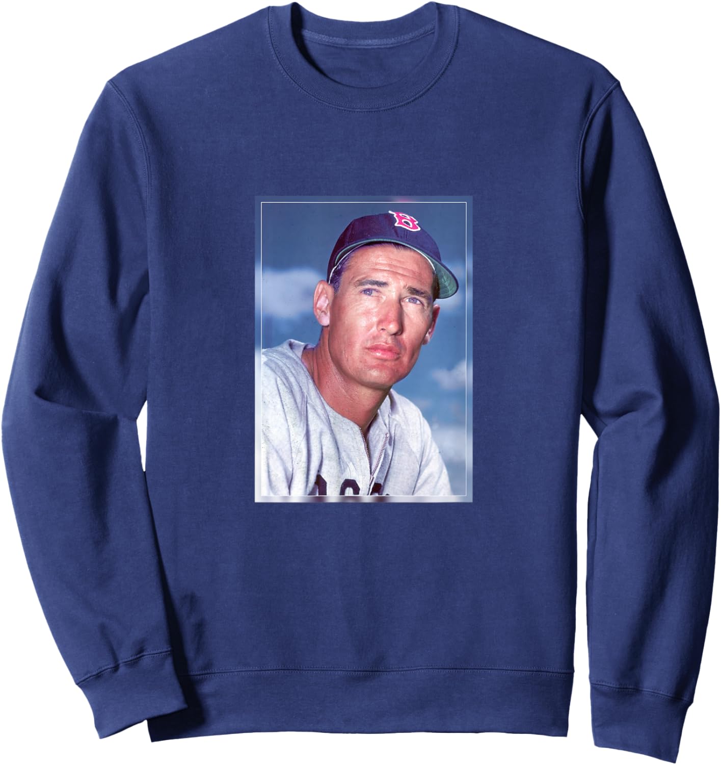 Ted Williams_Baseball_020 Sweatshirt - Sweatshirt | Navy