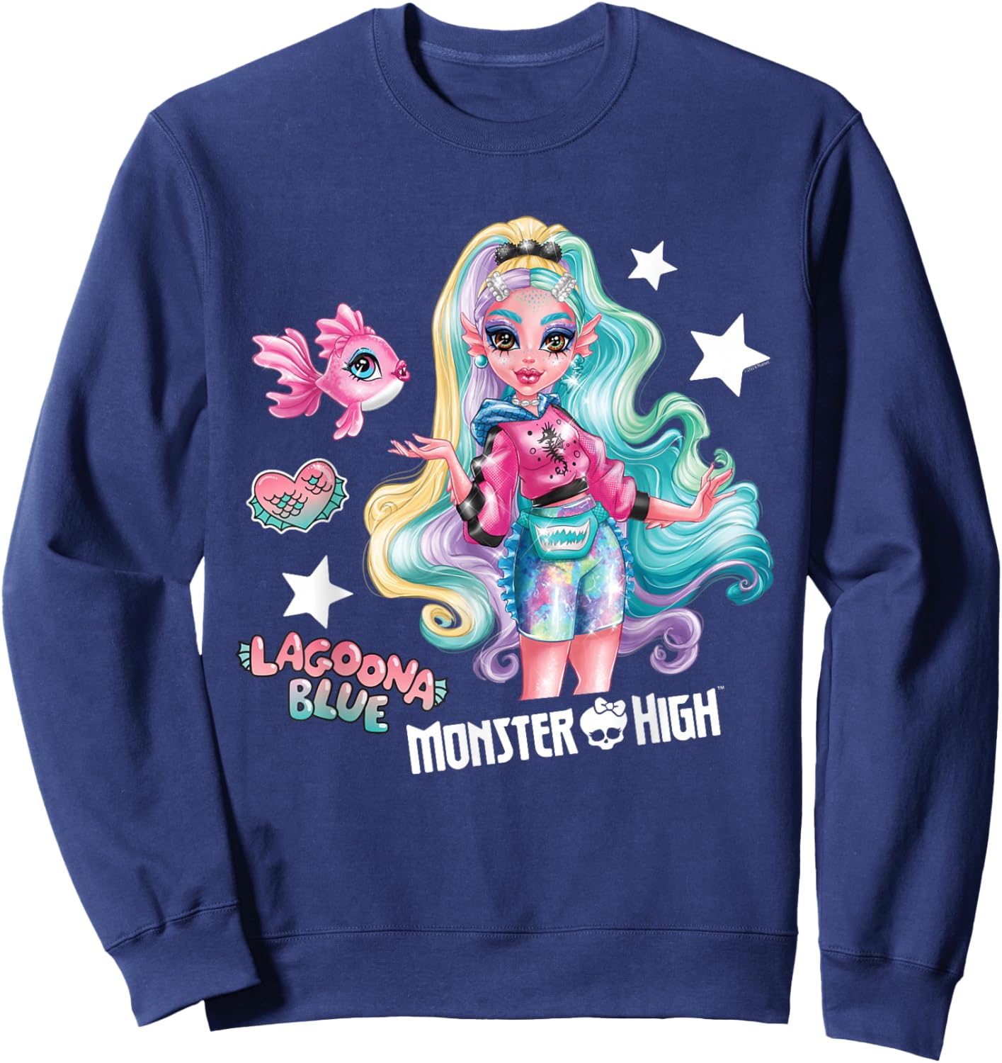 Monster High - Lagoona Blue Sweatshirt - Sweatshirt | Navy