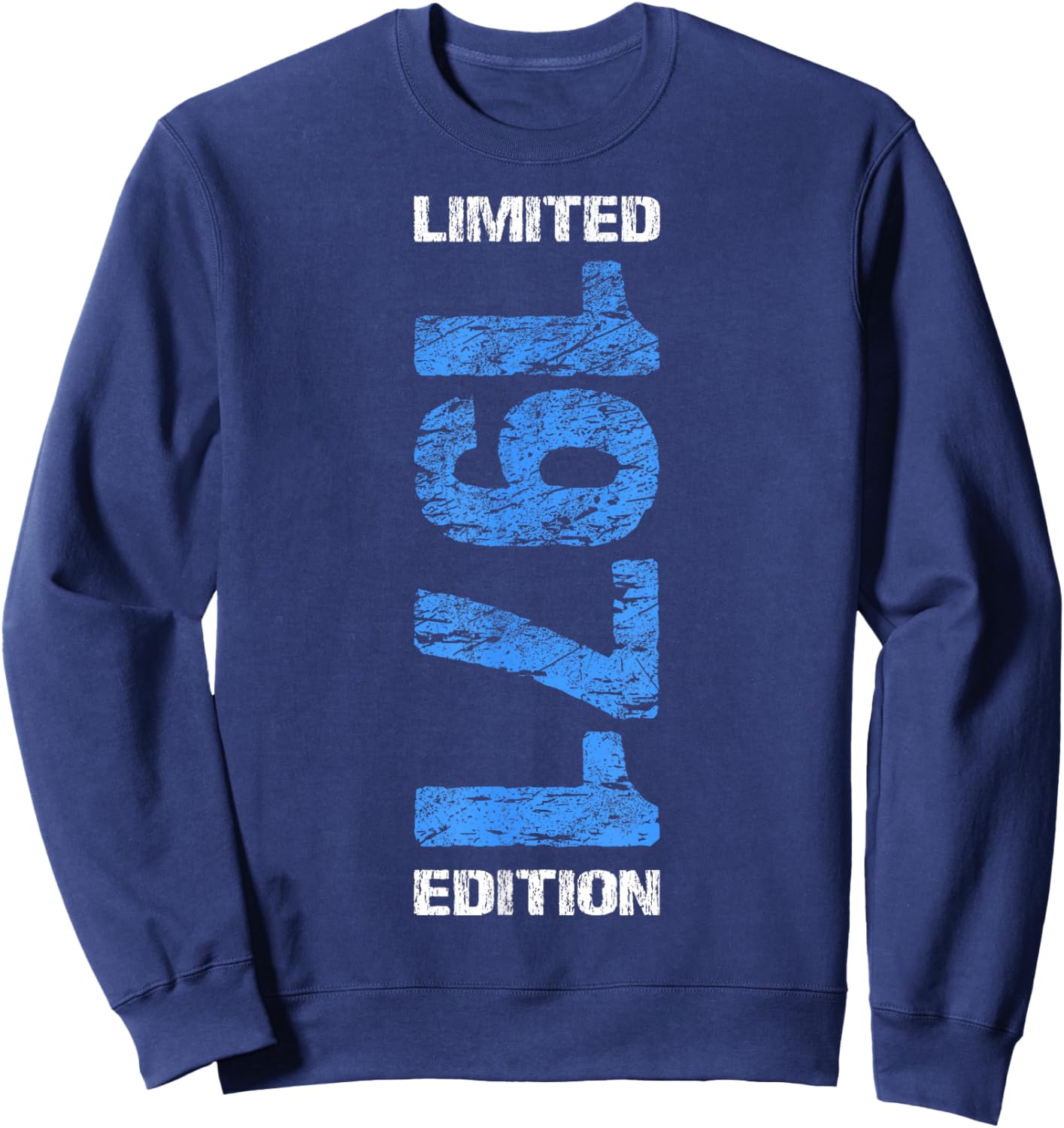 1971 Man Woman 55th Birthday Limited Edition 55 Sweatshirt - Sweatshirt | Navy