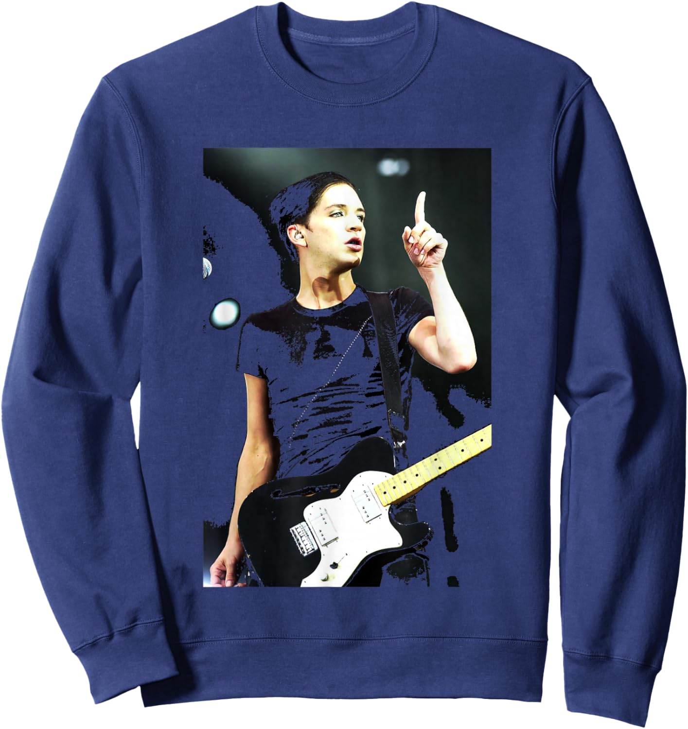 Placebo Brian Molko T Im Park Black Market Music 2001 Sweatshirt - Sweatshirt | Navy