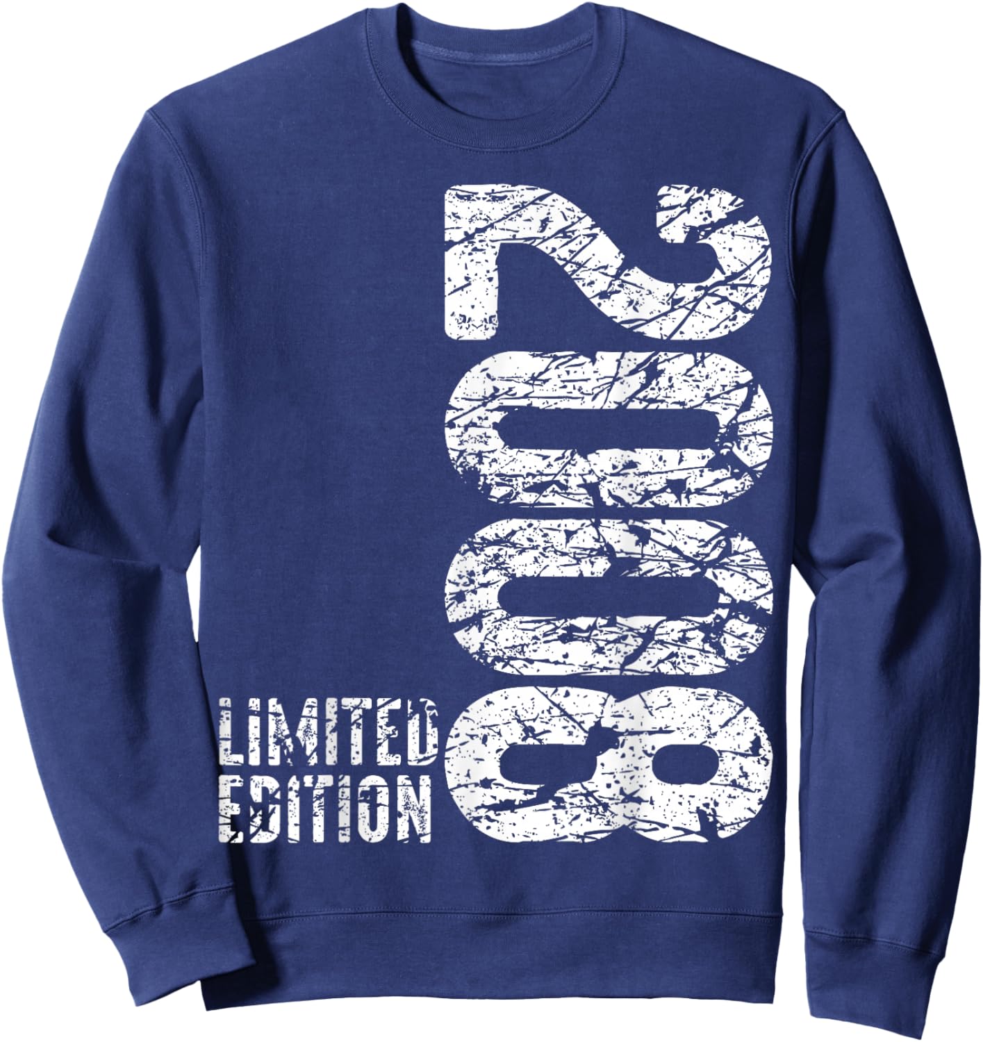 18ème Anniversaire garçon Fille 18 Ans 2008 Cadeau drôle Sweatshirt - Sweatshirt | Navy