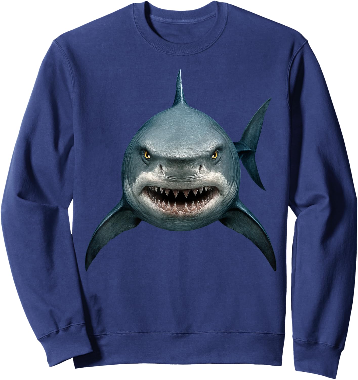 Shark Costume Sea Animal Underwater Sea Ocean Sweatshirt - Sweatshirt | Navy