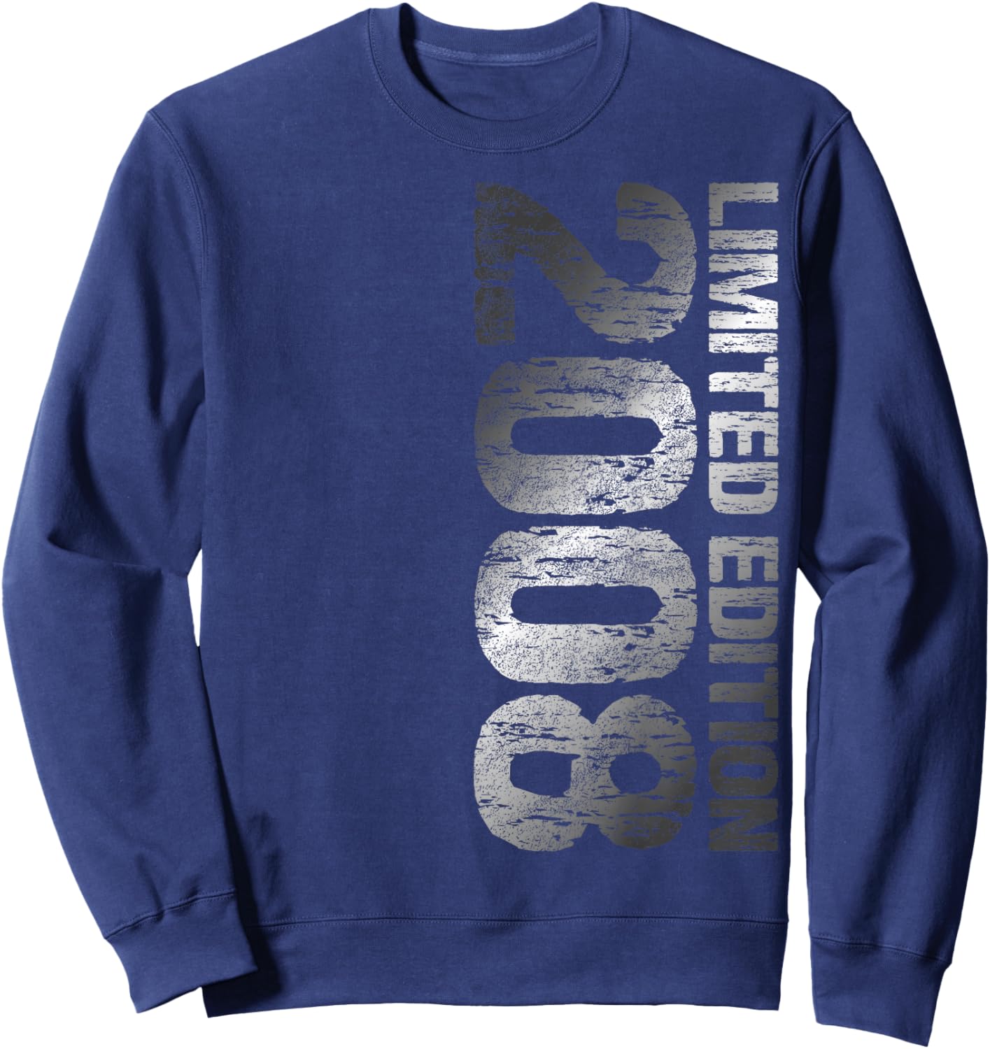 2008 Mann Frau 18. Geburtstag Limited Edition 18 Sweatshirt - Sweatshirt | Navy