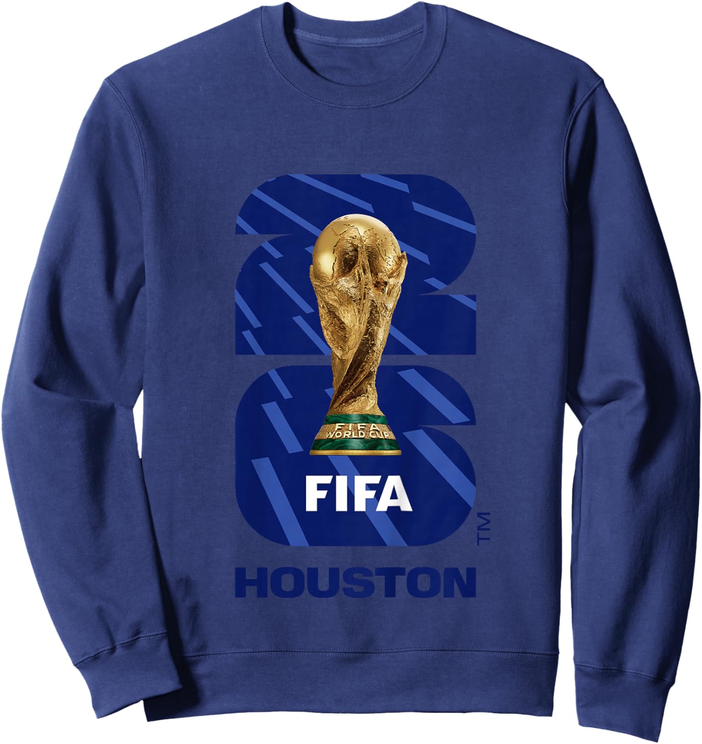 Kids FIFA World CUP26 Houston Trophy Color Sweatshirt - Sweatshirt | Navy
