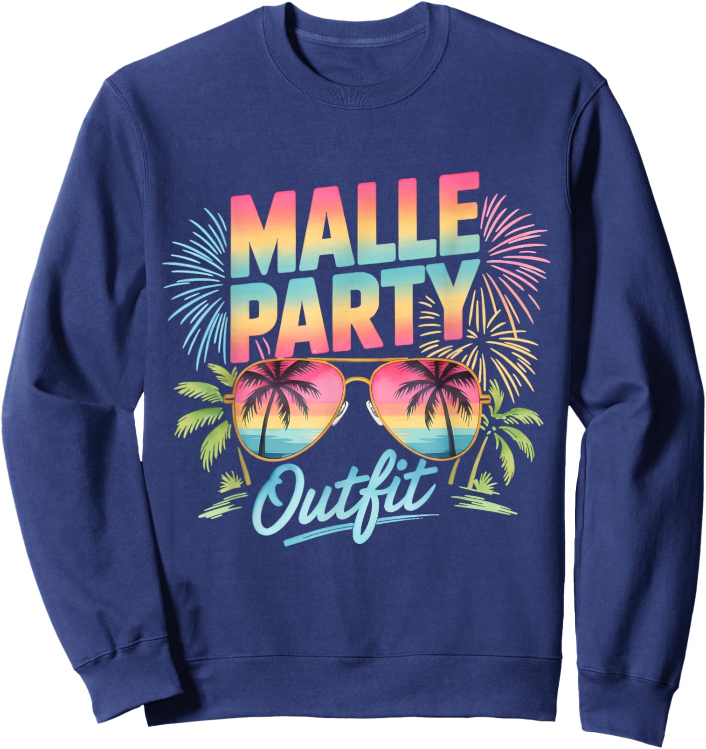 Malle Party Outfit Sweatshirt - Sweatshirt | Navy