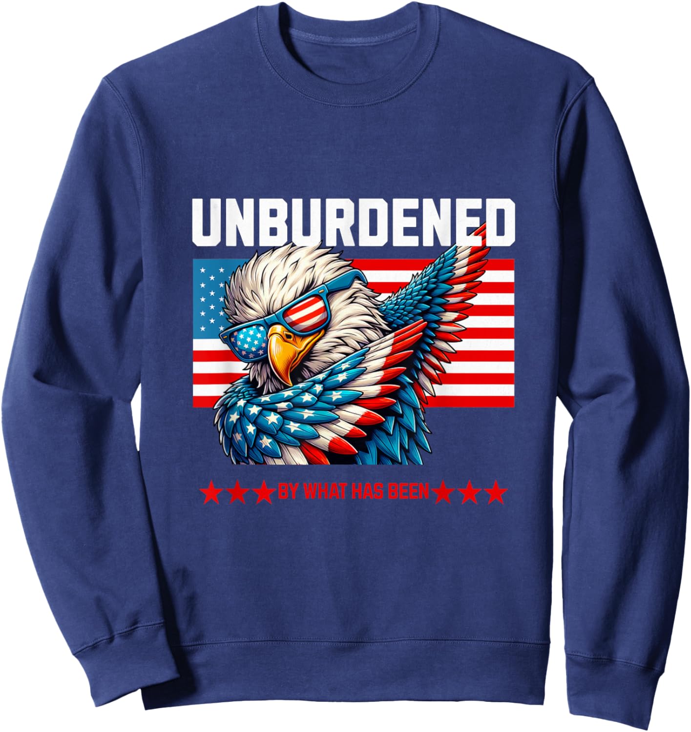 Unburdened By What Has Been Sweatshirt - Sweatshirt | Navy