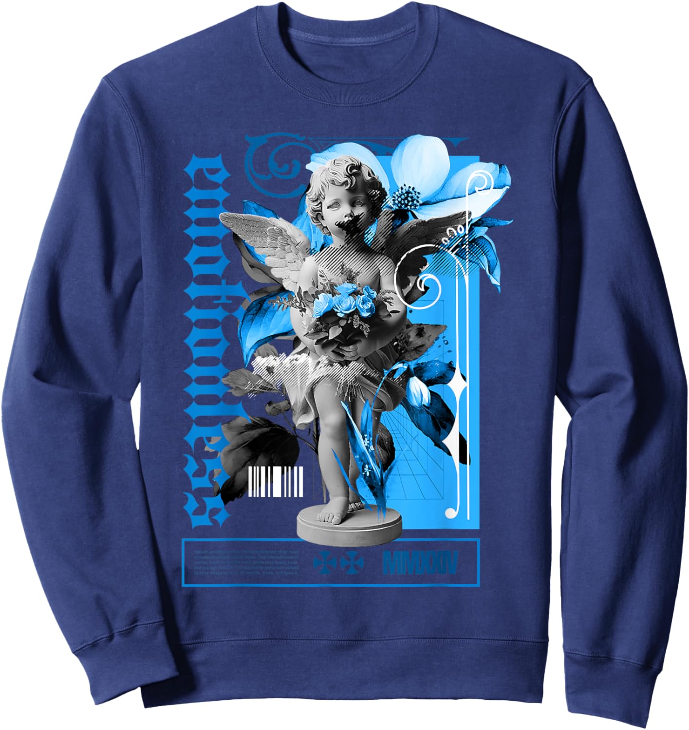 Emotionless Military Blue 4s Matching Women Sweatshirt - Sweatshirt | Navy