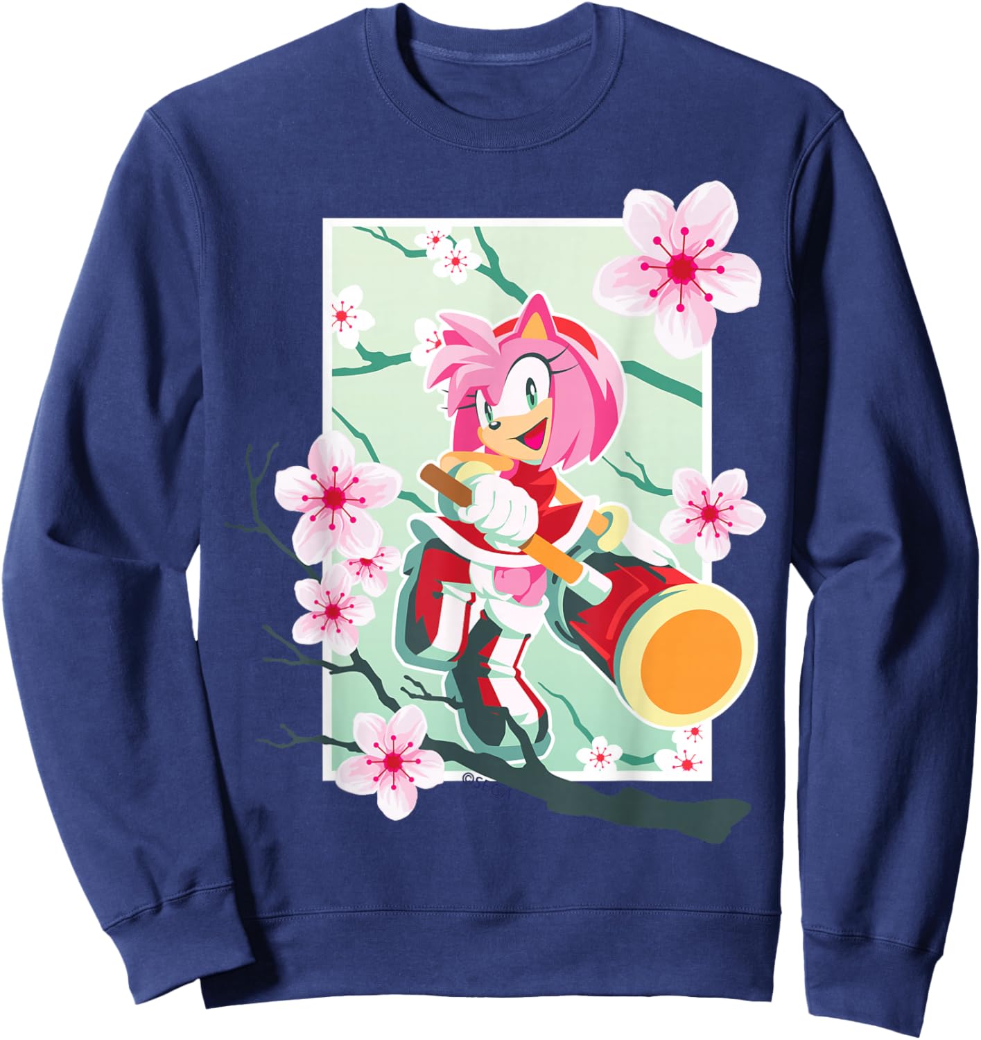 Sonic the Hedgehog Frühlingskollektion Sweatshirt - Sweatshirt | Navy