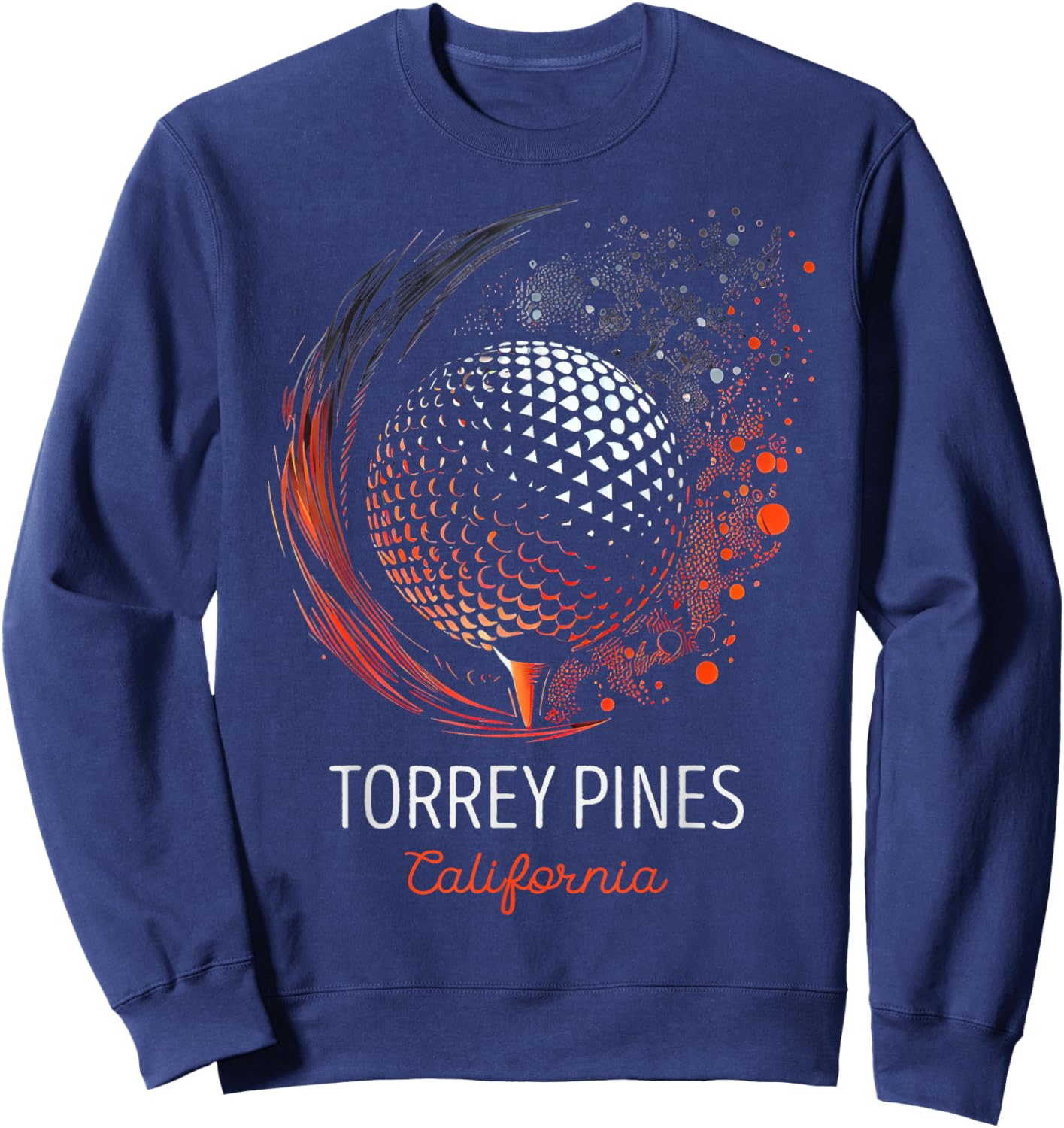 Golf Golfing Torrey Pines Sweatshirt - Sweatshirt | Navy
