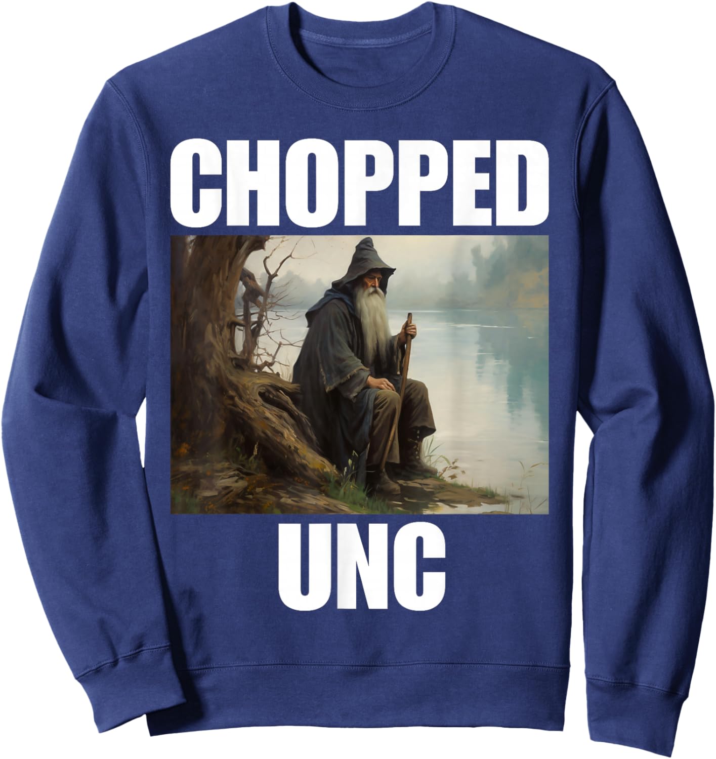 Chopped UNC Sweatshirt - Sweatshirt | Navy