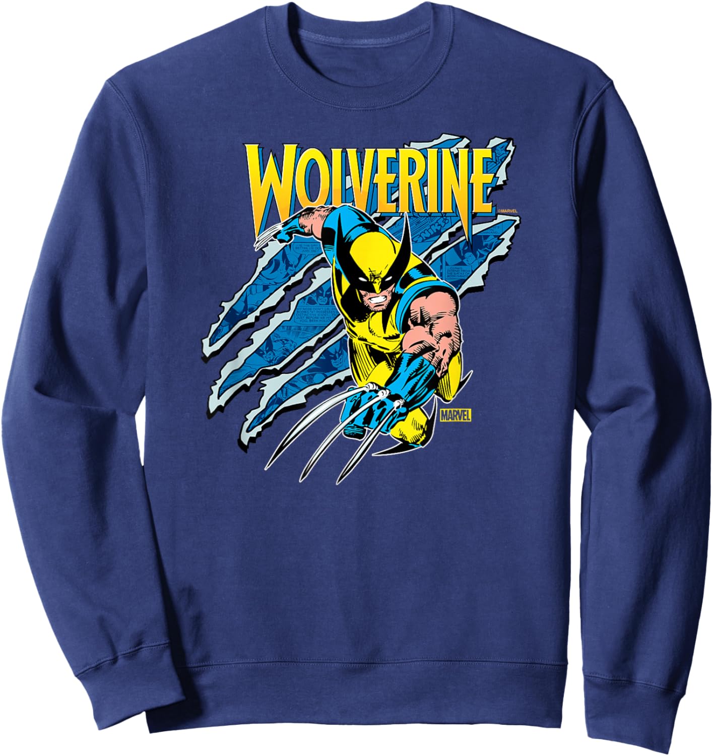Wolverine - Slash Sweatshirt - Sweatshirt | Navy
