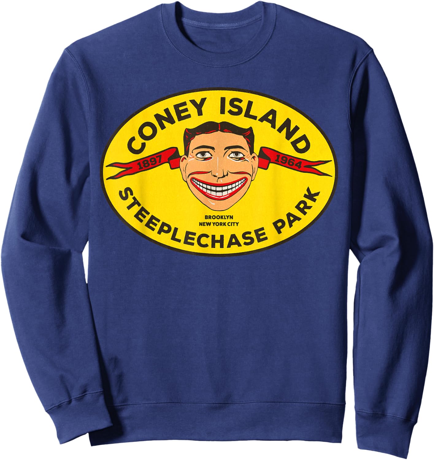 Coney Island Amusement Park Sweatshirt - Sweatshirt | Navy