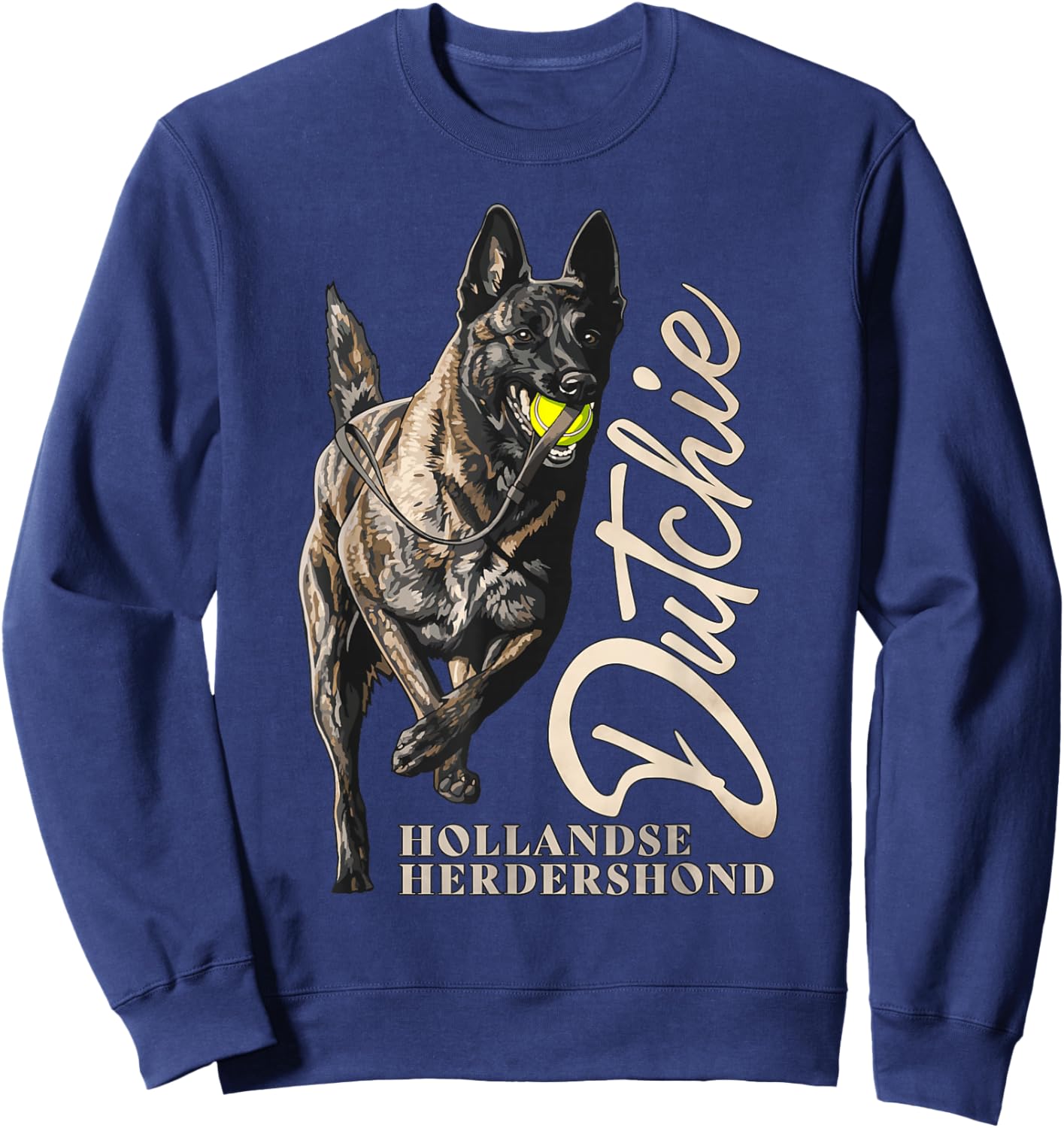 Dutch Shepherd - Dutchie Sweatshirt - Sweatshirt | Navy