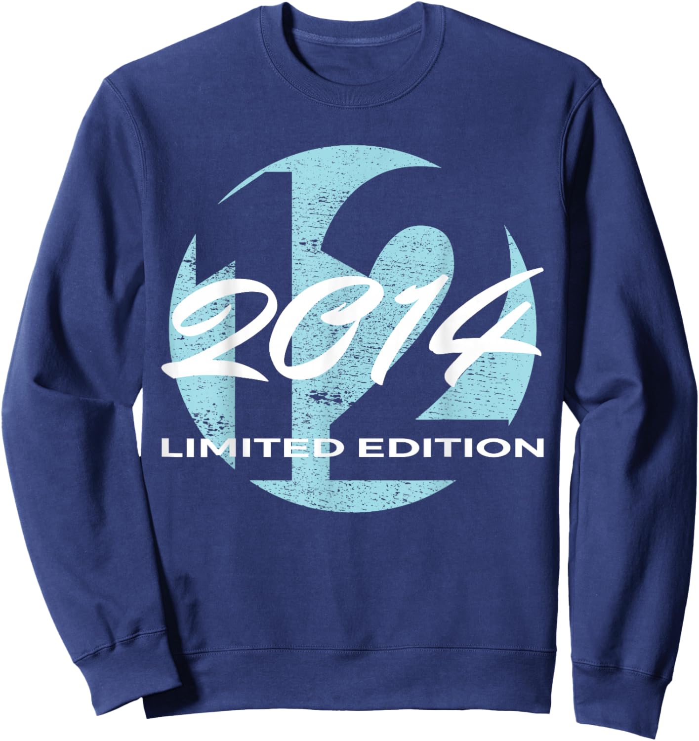 12th Birthday Girl Boy 12 Years 2014 Funny Gift Sweatshirt - Sweatshirt | Navy