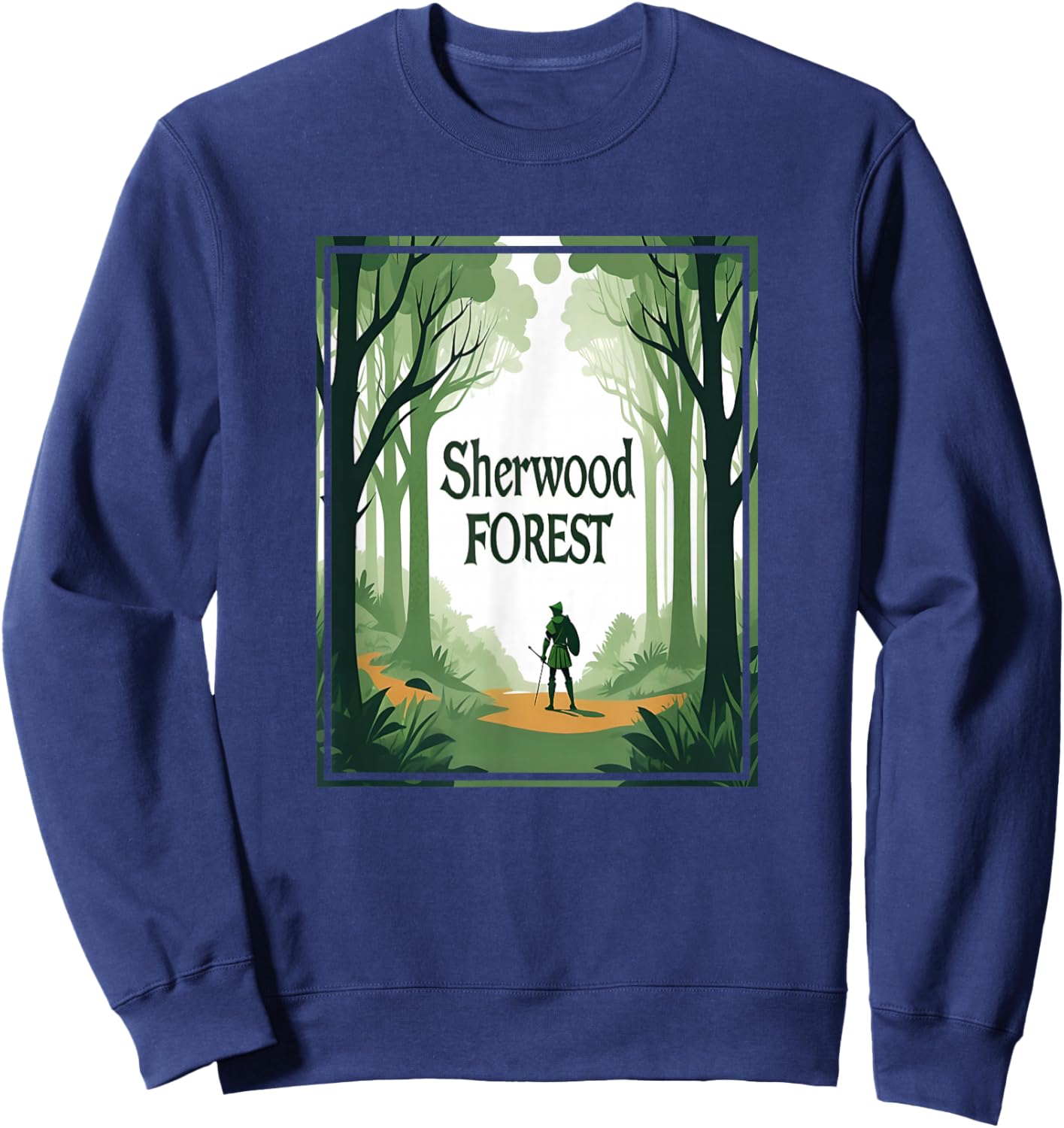 Sherwood Forest & Robin Hood Sweatshirt - Sweatshirt | Navy