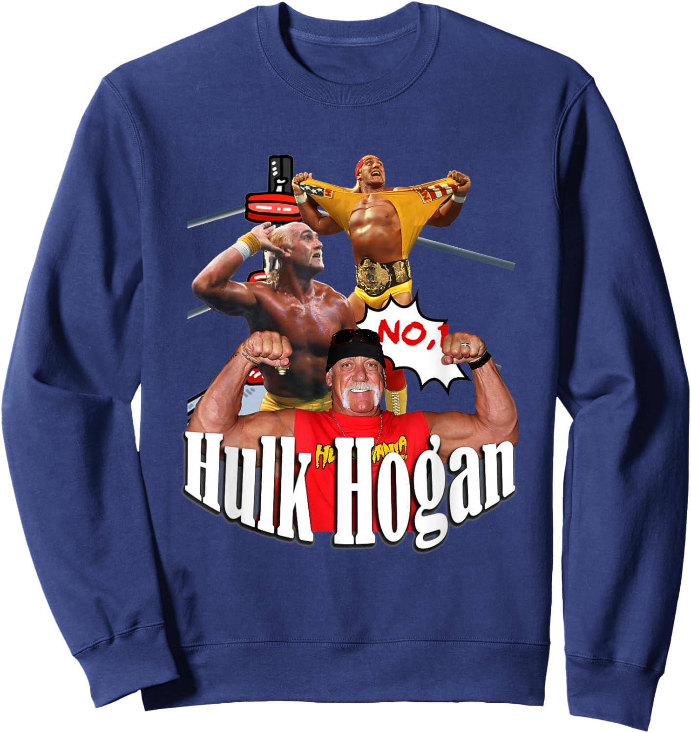 Hulk Hogan_006 Sweatshirt - Sweatshirt | Navy