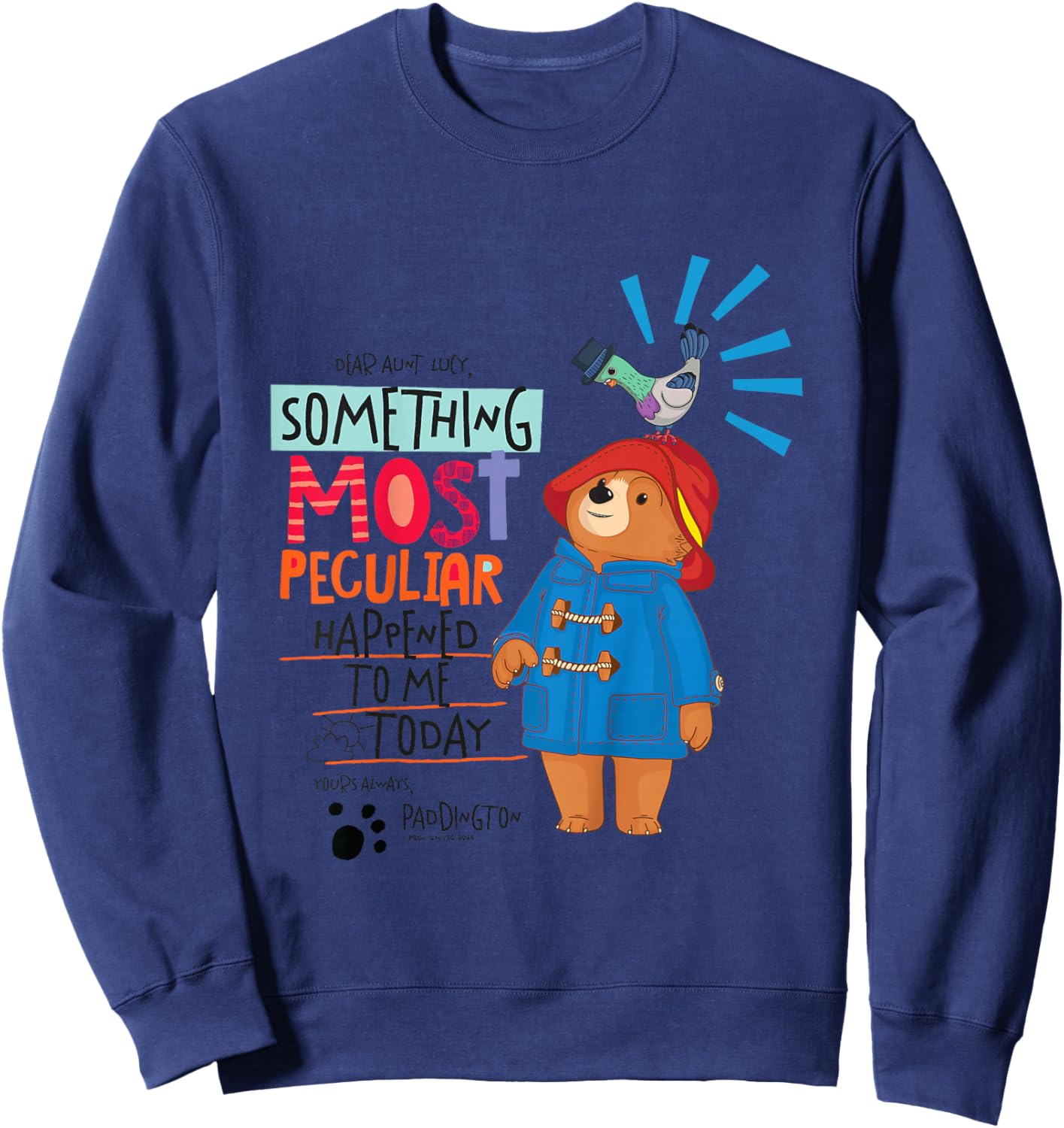 The Adventures of Paddington Have Something Very Strange for Kids Sweatshirt - Sweatshirt | Navy