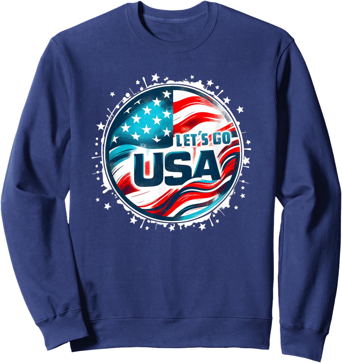 USA Go United States Sport USA Team Apparel USA Sweatshirt - Sweatshirt | Navy