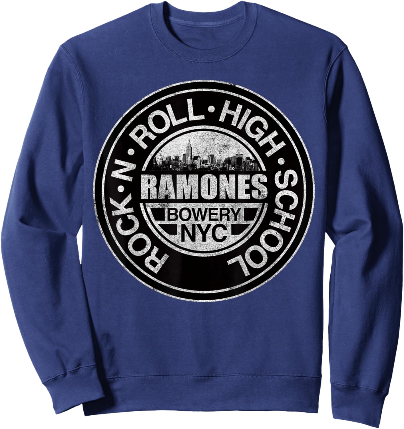 Ramones Bowery NYC Sweatshirt - Sweatshirt | Navy