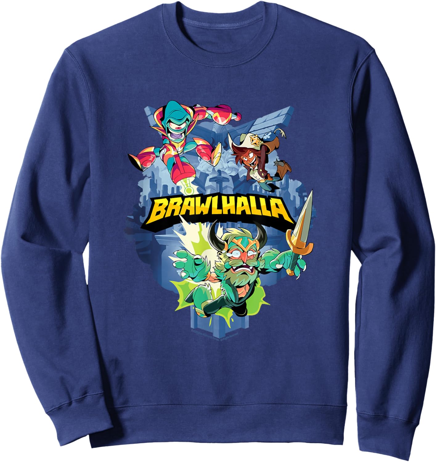 Offizielles Lizenzprodukt von Brawlhalla Sweatshirt - Sweatshirt | Navy