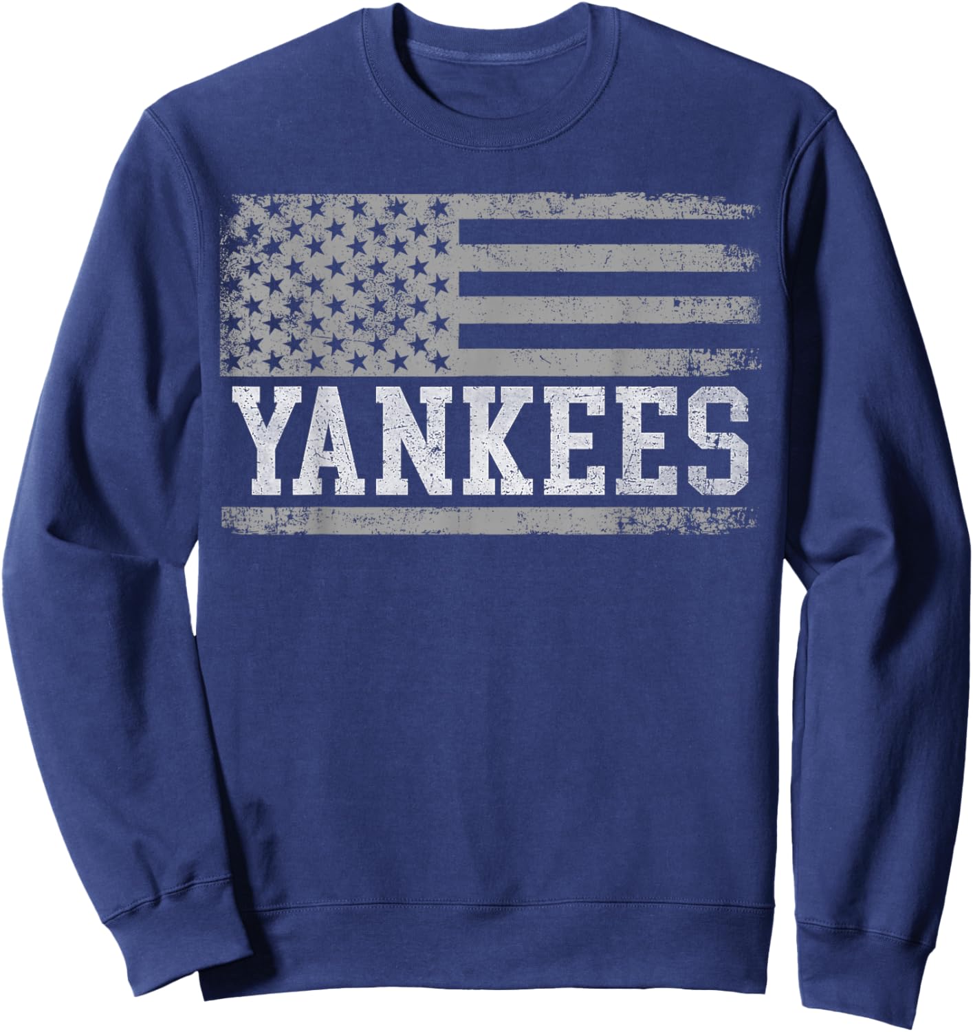 Yankees US Flag Sweatshirt - Sweatshirt | Navy