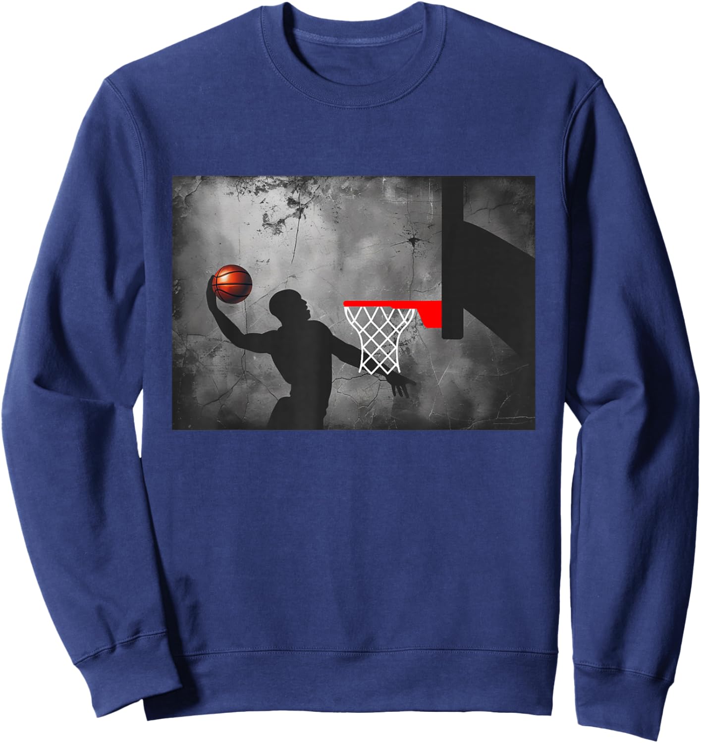 Basketball Sweatshirt - Sweatshirt | Navy