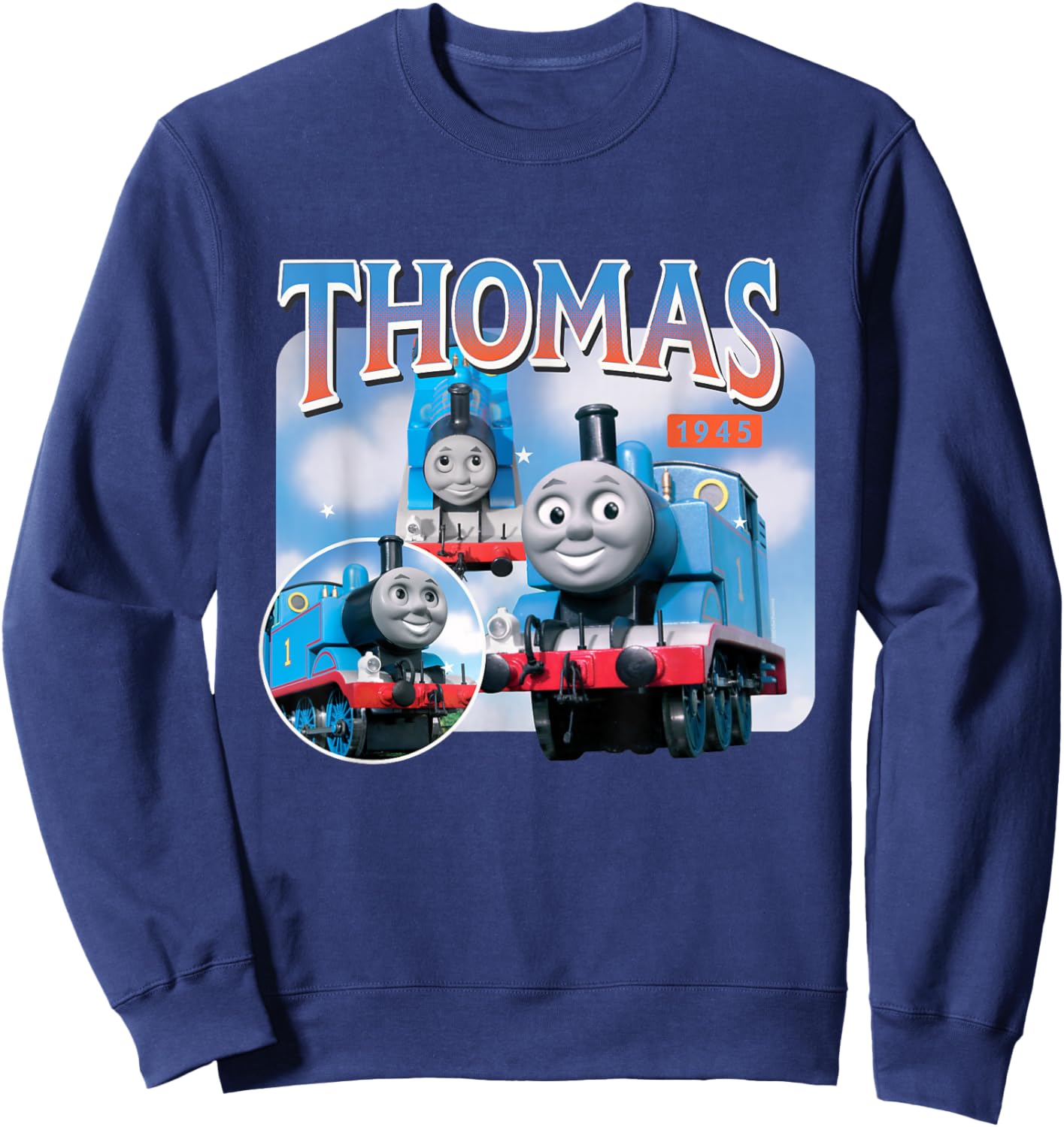 Thomas & Friends - Railway Life Sweatshirt - Sweatshirt | Navy