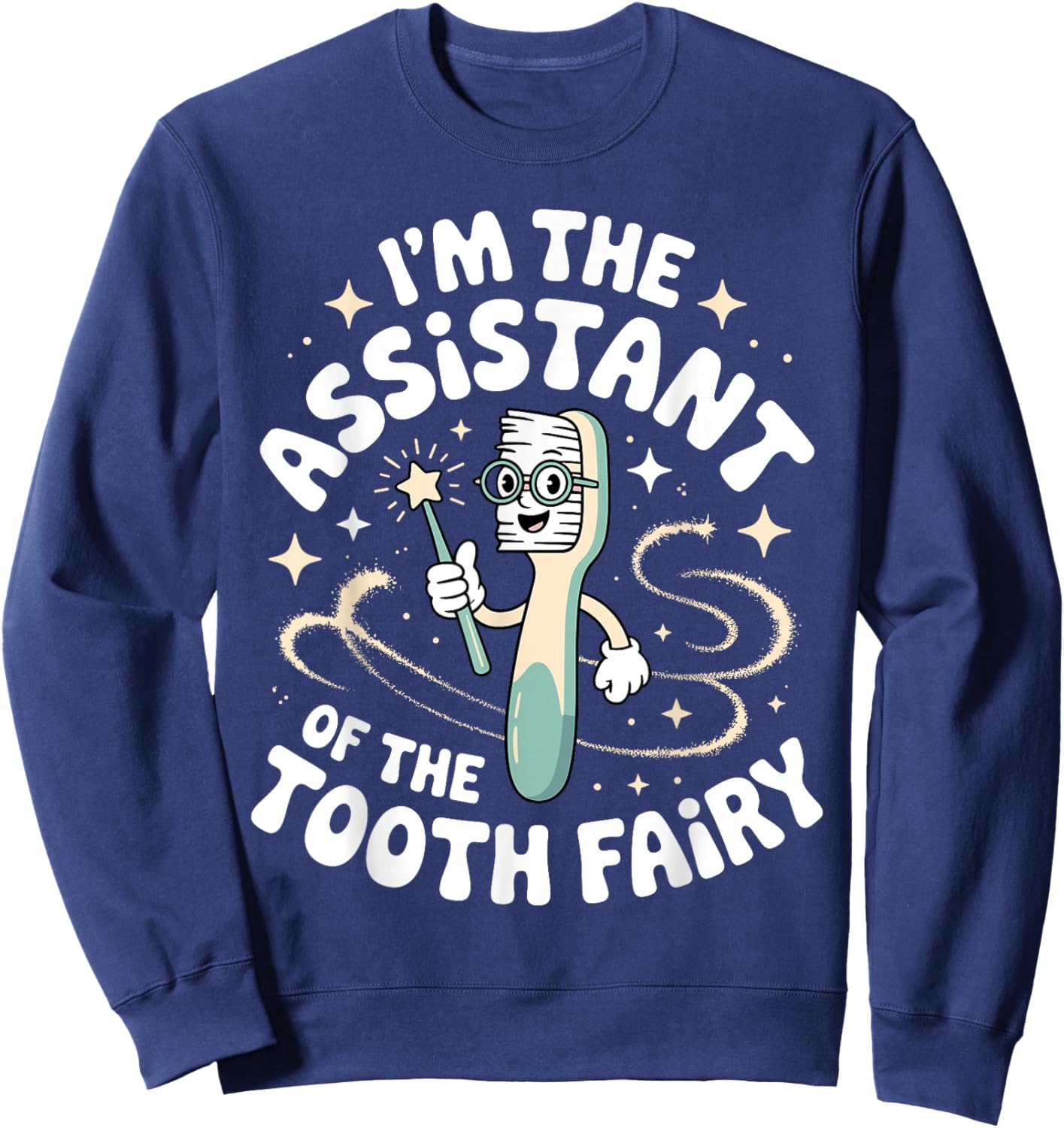 Dental Assistant Art Women Dental Assistant Lover Sweatshirt - Sweatshirt | Navy
