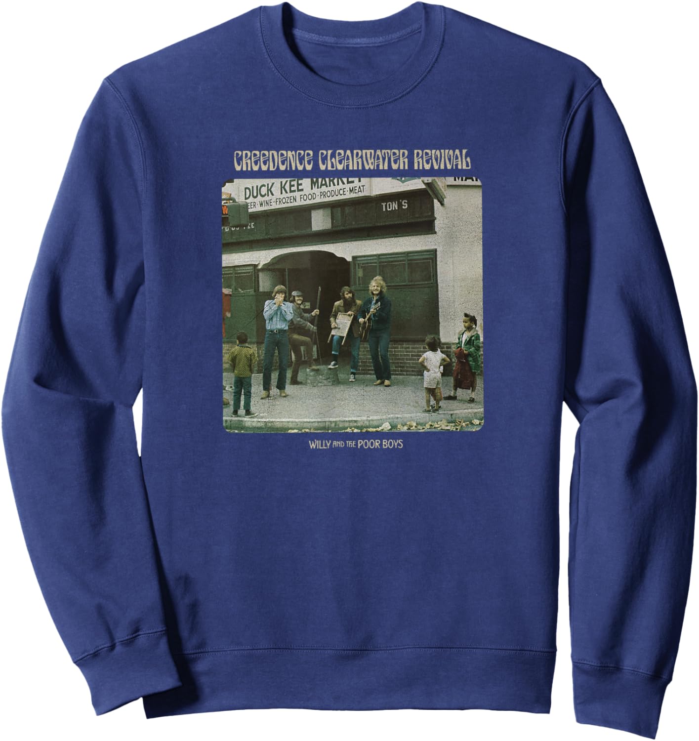 Creedence Clearwater Revival Willy & The Poor Boys Sweatshirt - Sweatshirt | Navy