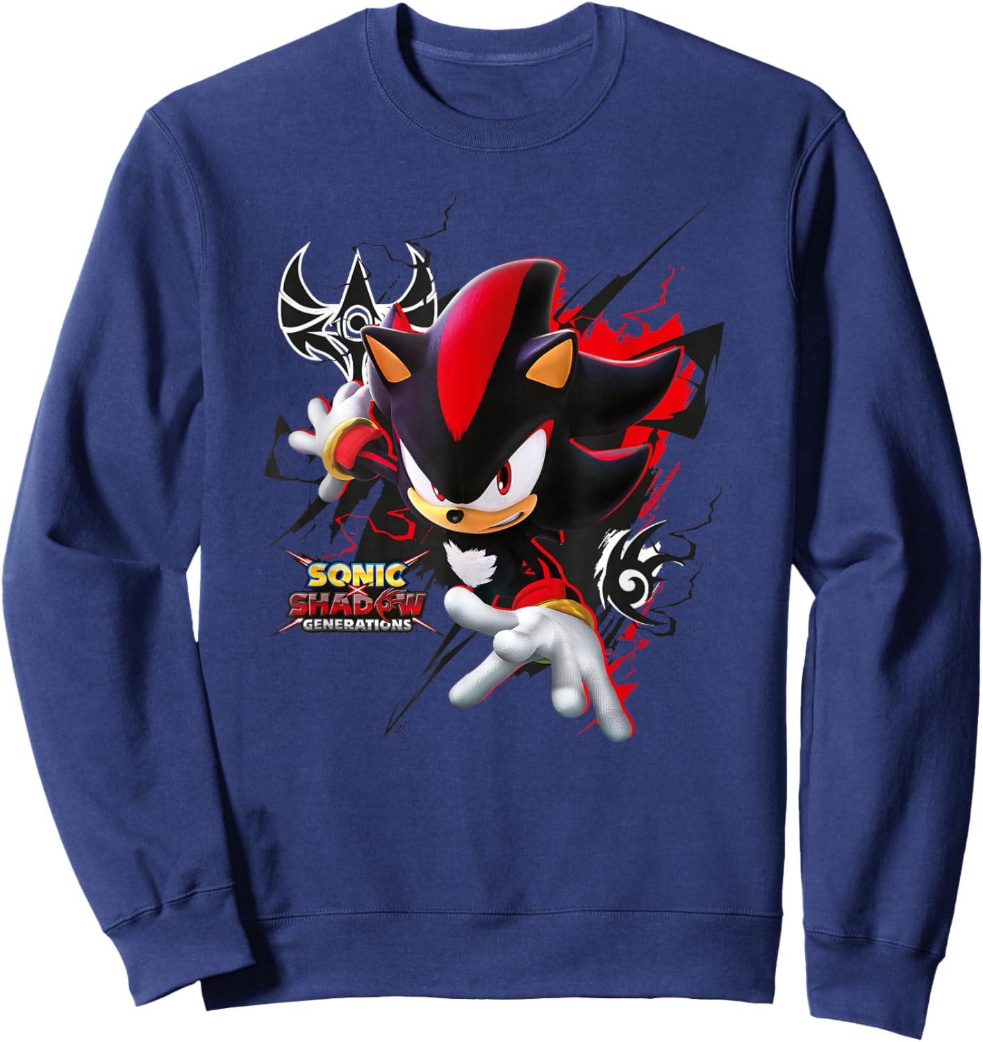 Sonic The Hedgehog, Sonic X Shadow Generations - Unleashed Sweatshirt - Sweatshirt | Navy
