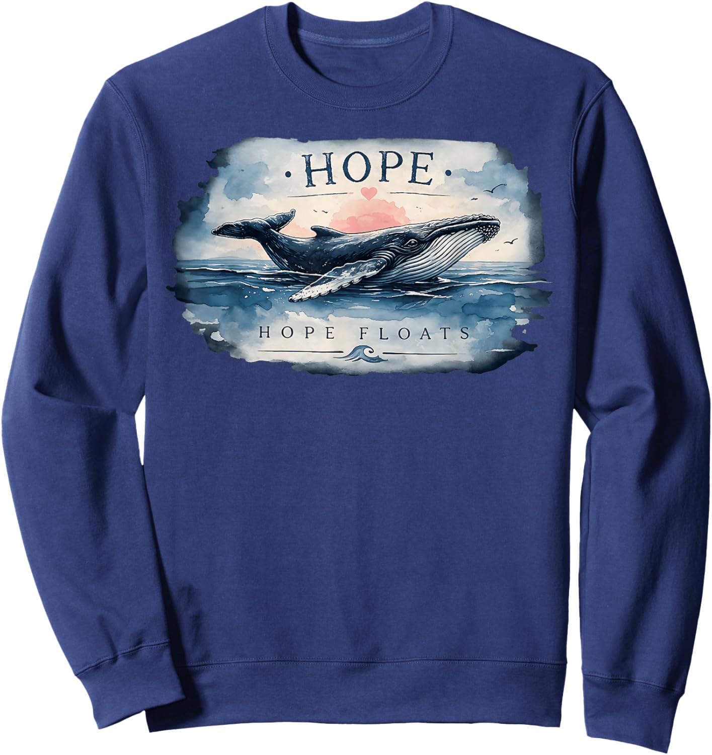 Timmy (Hope) der Buckelwal - Team Timmy Sweatshirt - Sweatshirt | Navy