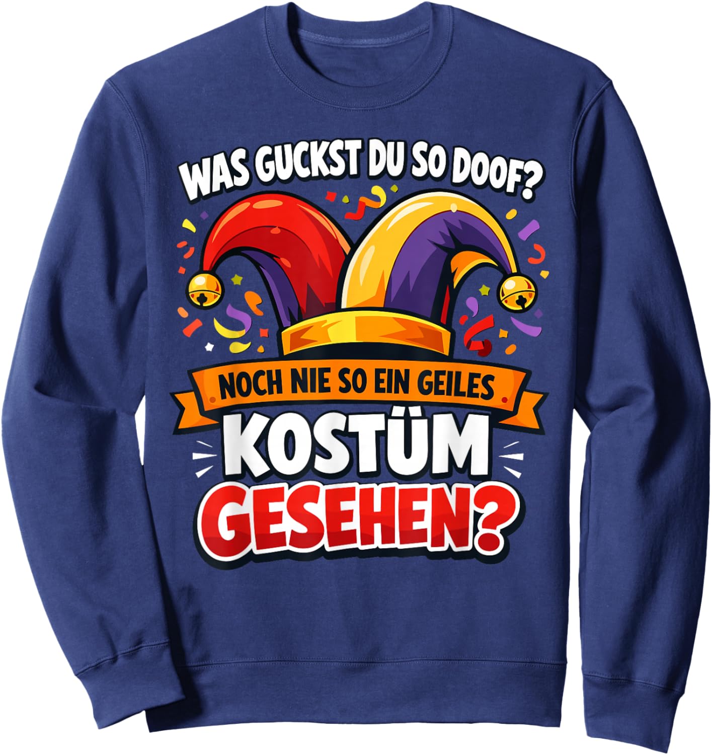 Cologne Carnival Sweatshirt - Sweatshirt | Navy