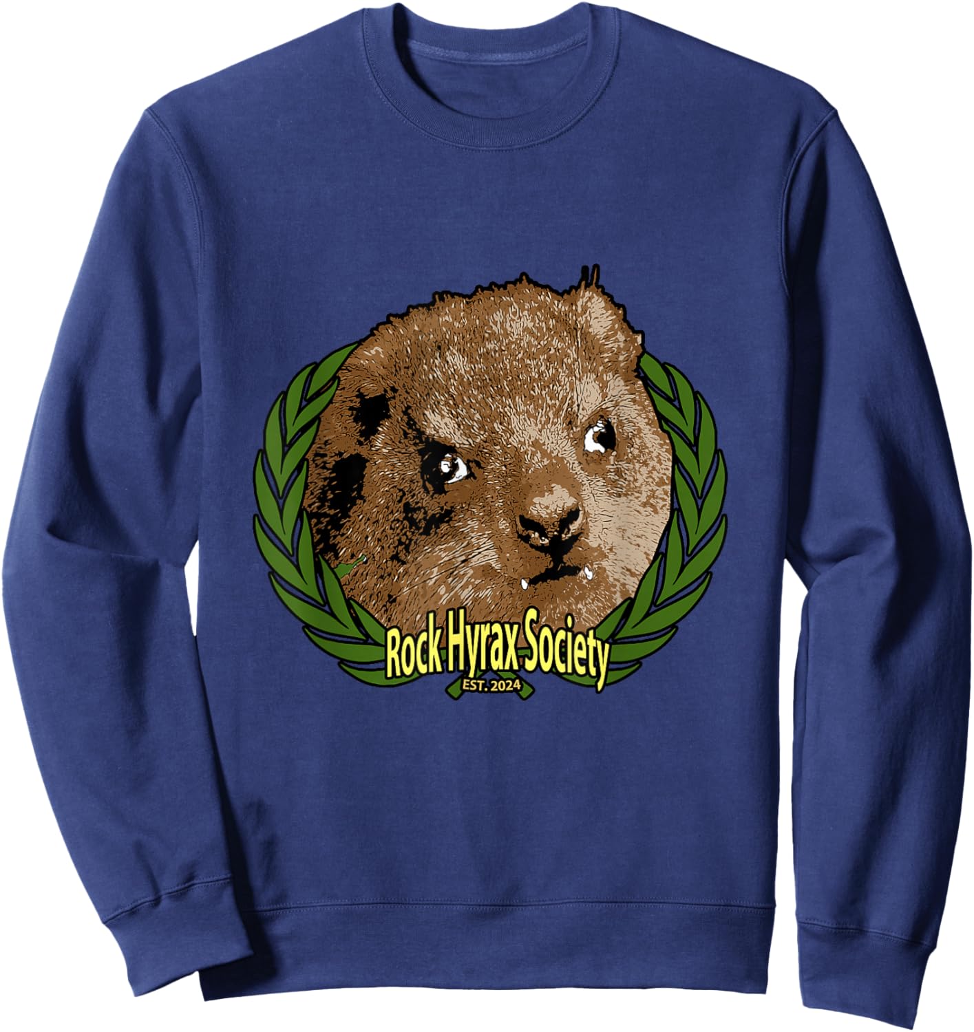 Rock Hyrax Society Sweatshirt - Sweatshirt | Navy