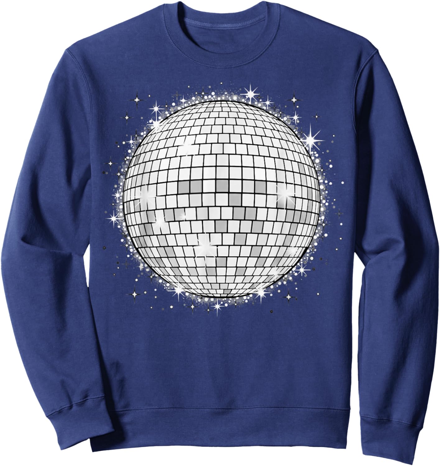 Disco Ball Party Sweatshirt - Sweatshirt | Navy