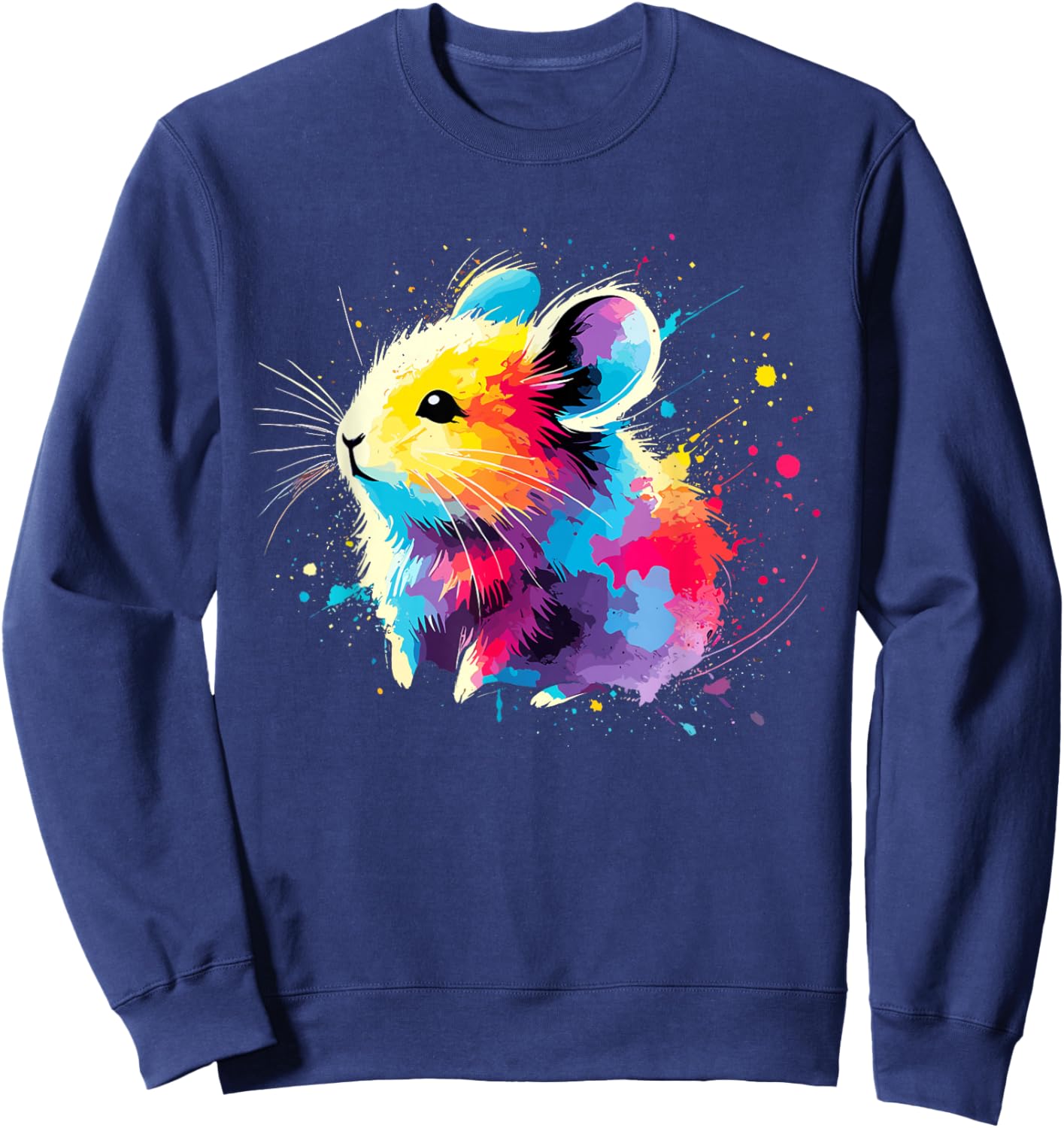Adorable American Pika Habitat And Conservation Design Sweatshirt - Sweatshirt | Navy