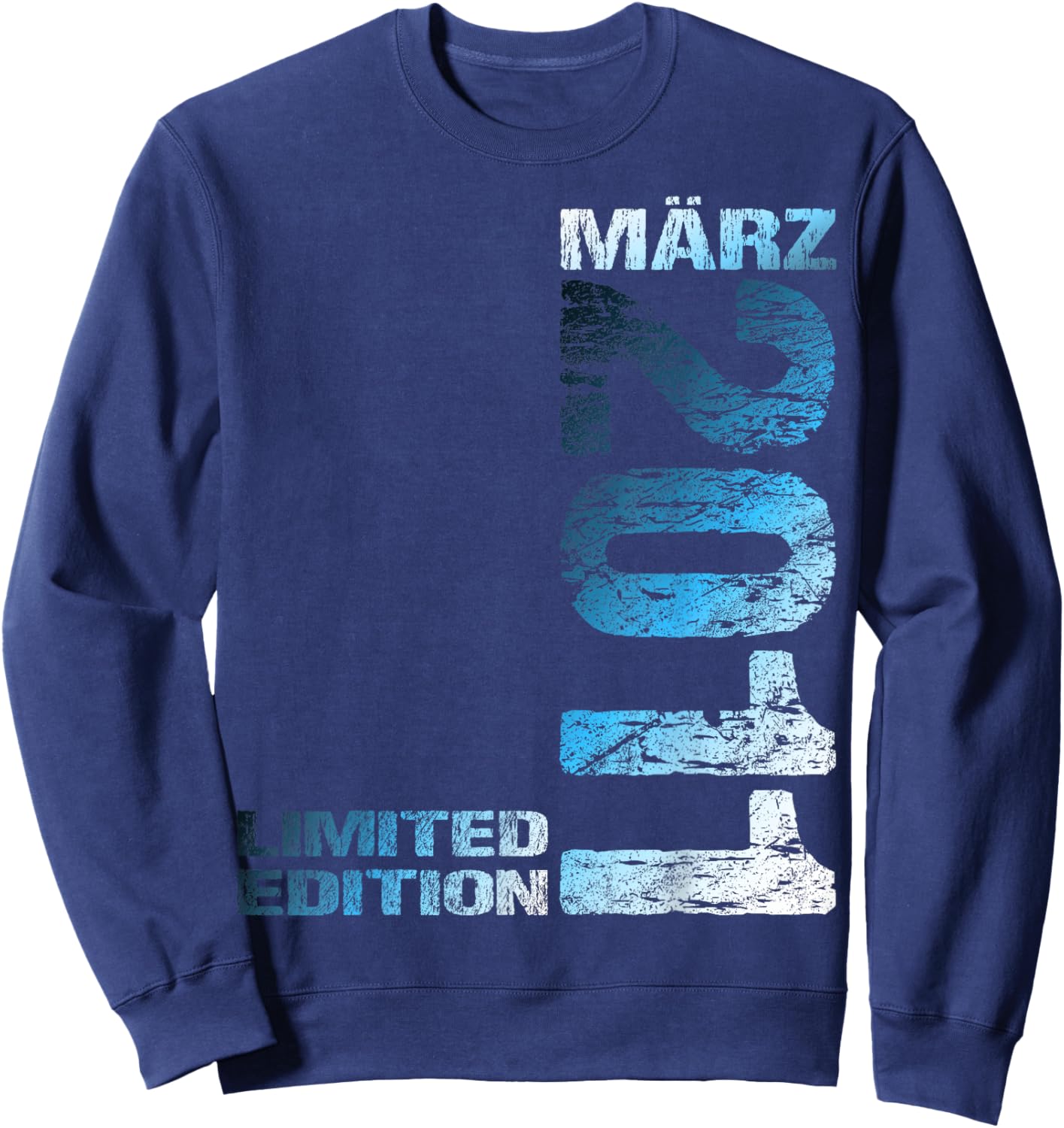 March 2011 Boy Girl 15th Birthday Limited Edition Sweatshirt - Sweatshirt | Navy
