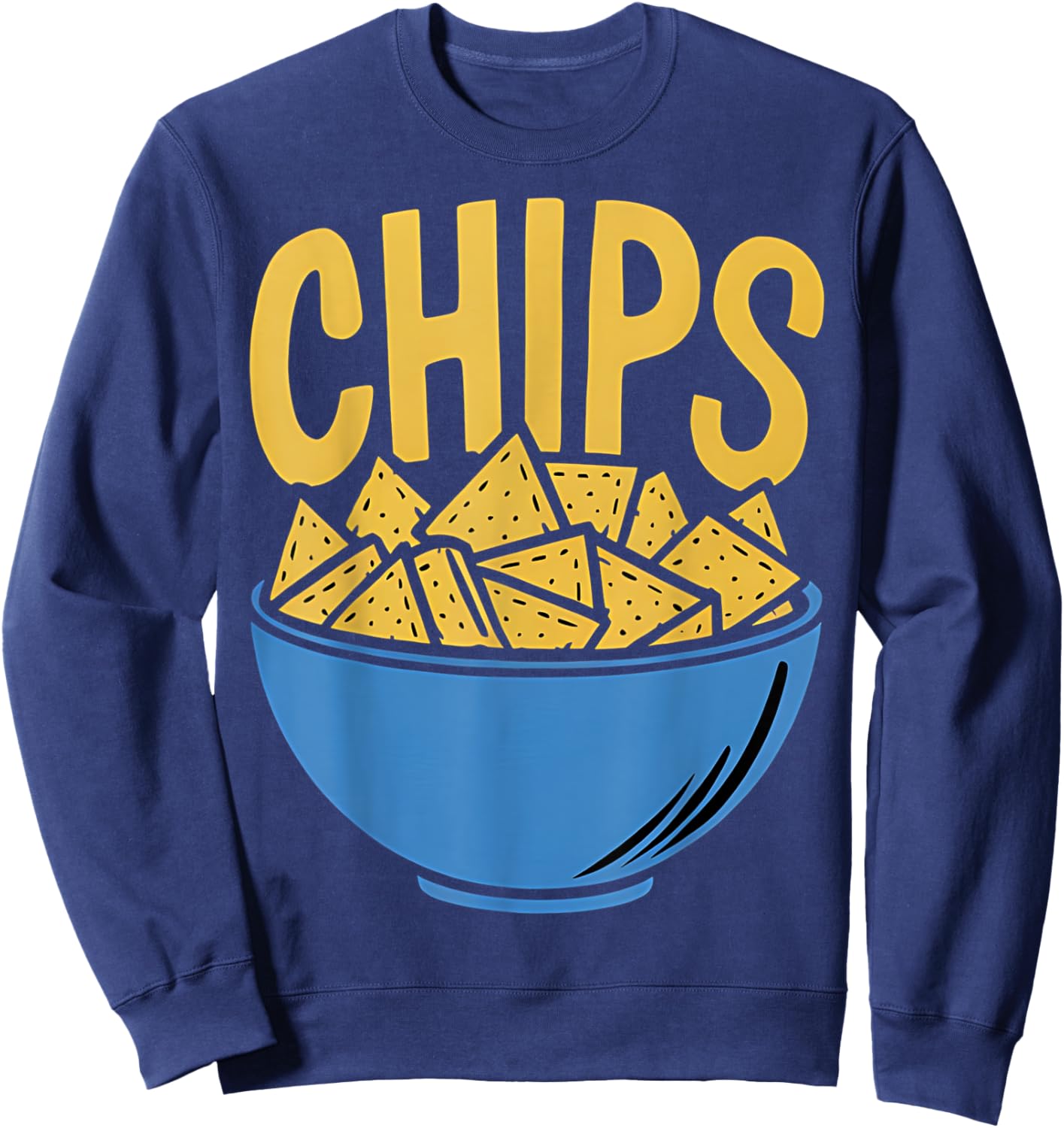 Chips and Salsa Matching Couple Cute Cinco De Mayo Sweatshirt - Sweatshirt | Navy