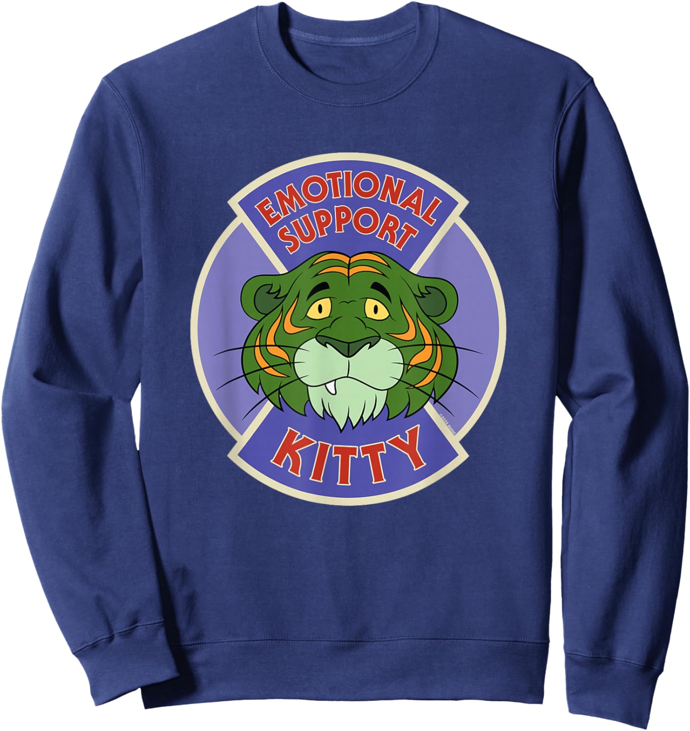 Masters of The Universe - Battle Cat Emotionale Unterstützung Kitty Sweatshirt - Sweatshirt | Navy