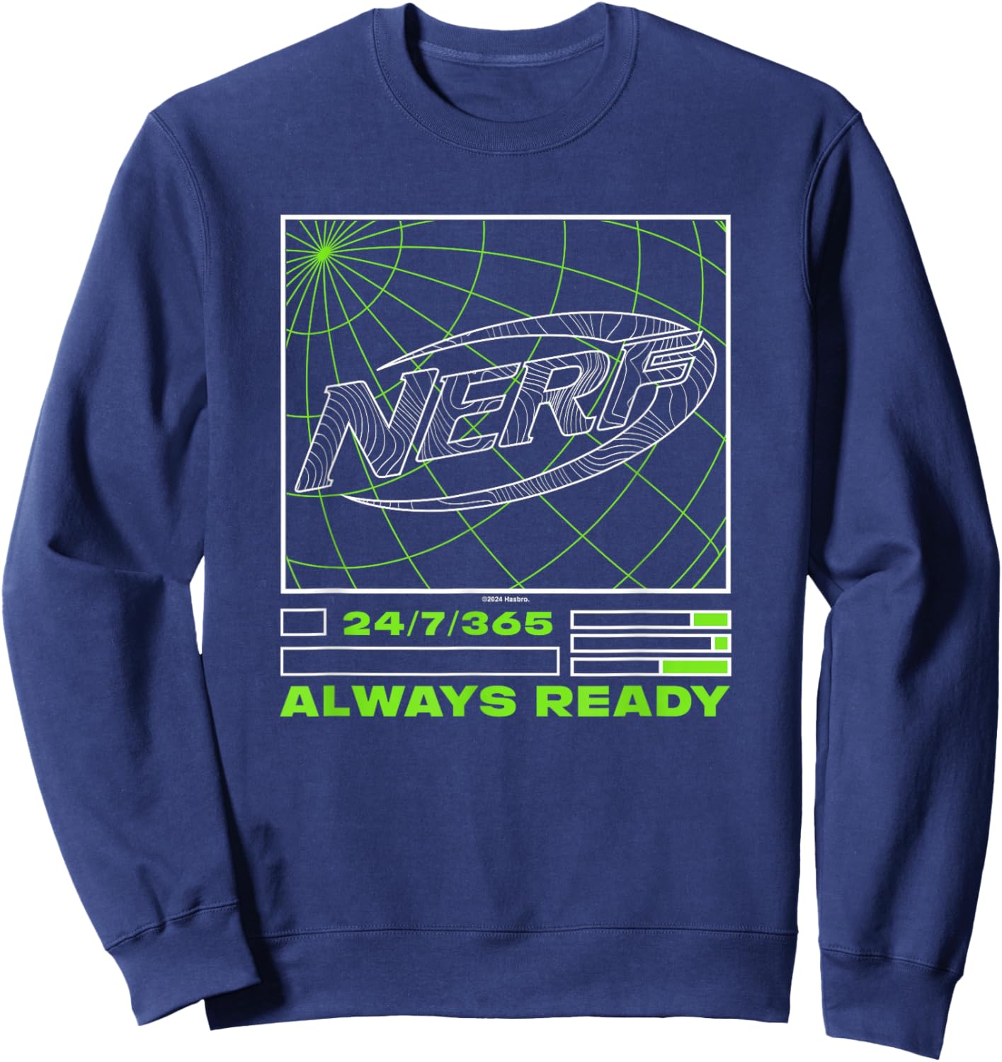 Nerf Always Ready Sweatshirt - Sweatshirt | Navy