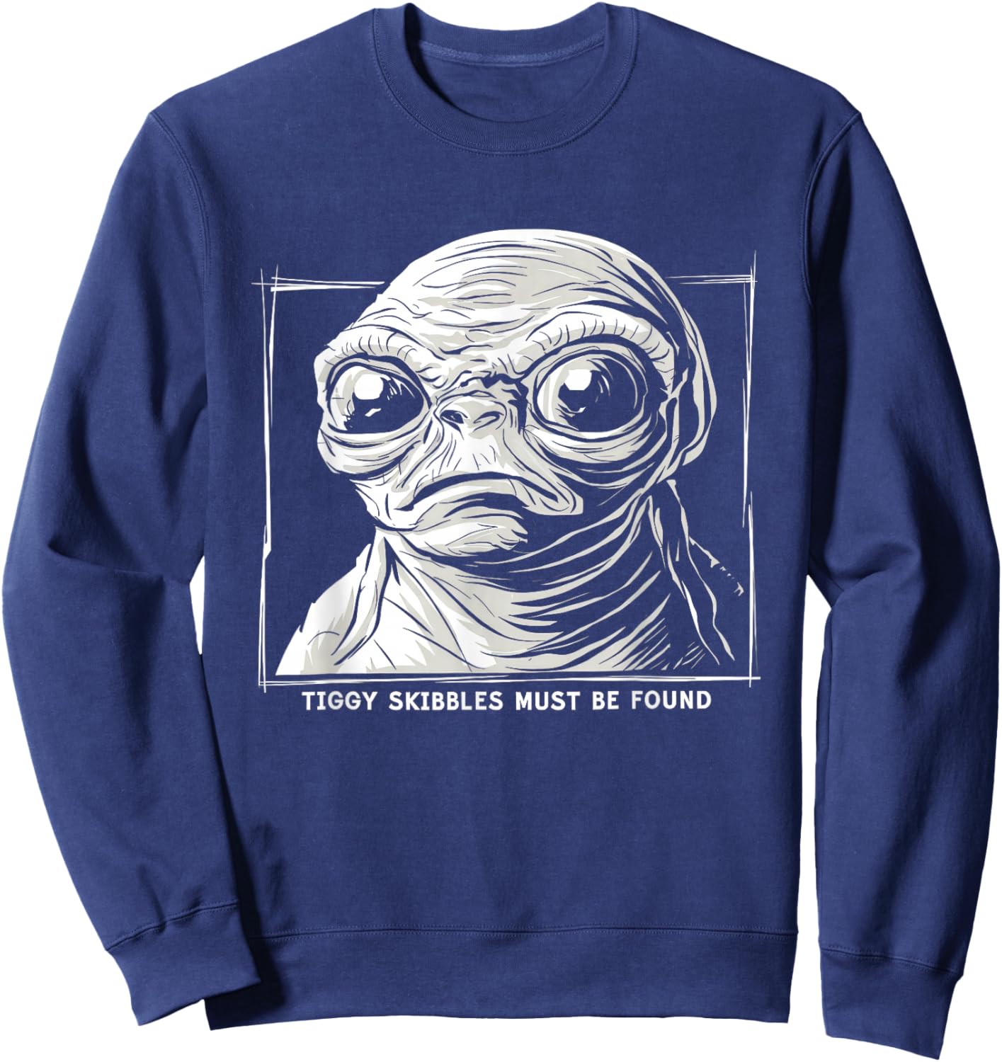 Tiggy Skibbles Must Be Found Sweatshirt - Sweatshirt | Navy
