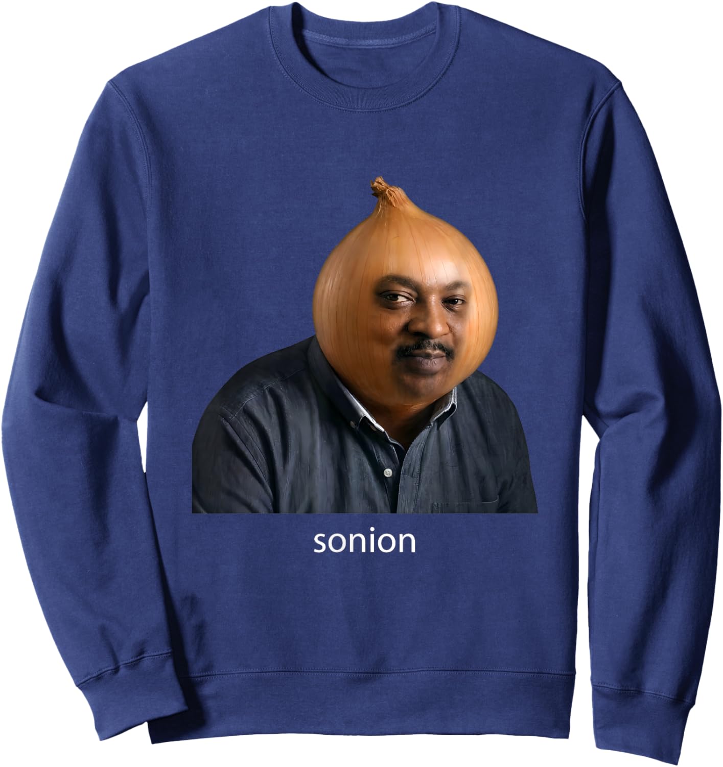 Funny Sonion Tuff Meme GenZ Sweatshirt - Sweatshirt | Navy