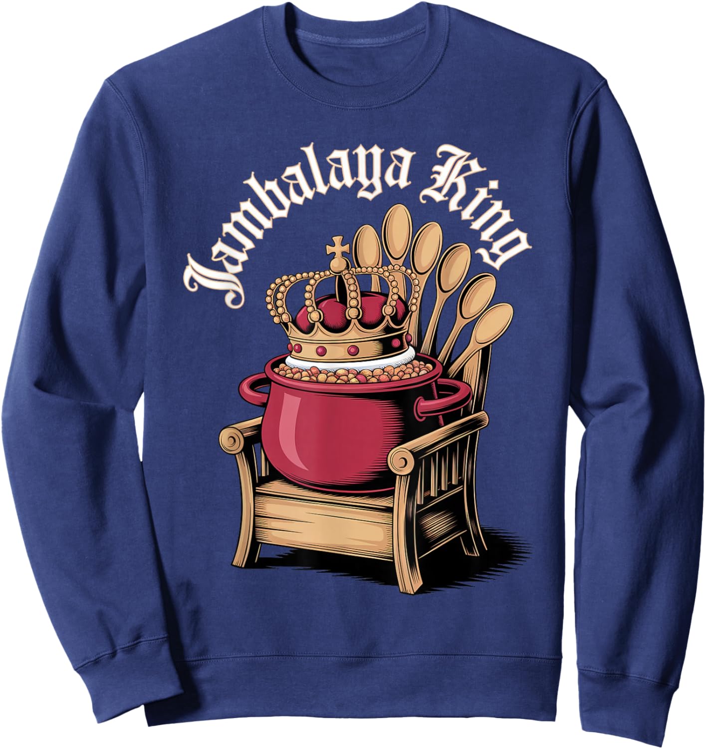 Jambalaya King Sweatshirt - Sweatshirt | Navy